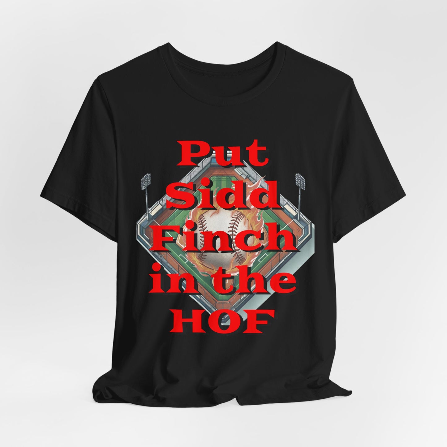 Baseball Fantasy Satirical Shirt, Funny Sports Tee, Mythological Fireballing Pitcher Gift, Sidd Finch April Fool's Joke, Unisex Jersey