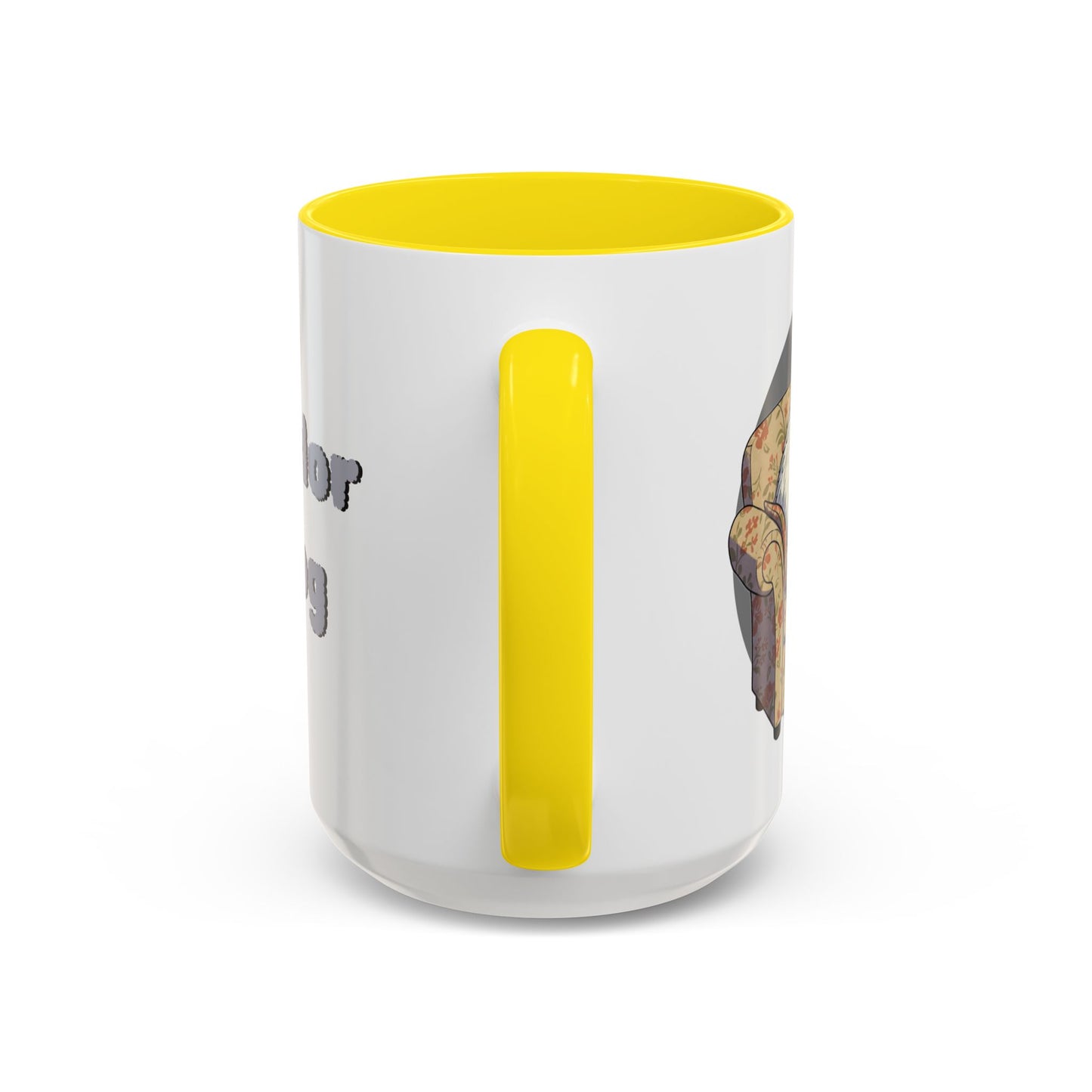 Komondor Lap Dog Coffee Mug - Funny Pet Lovers Gift - 11oz & 15oz - Schmartypants