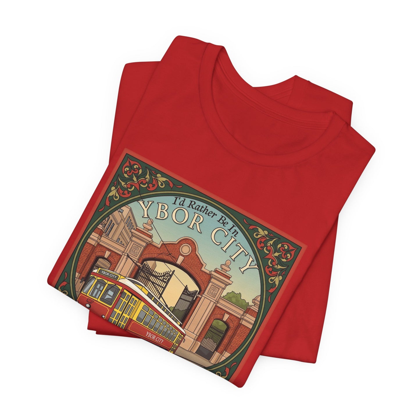 Ybor City Vintage Tee, Tampa Florida Arts District Unisex Shirt, Music Lovers Gift, Retro Style T-shirt, Hipster Clothing