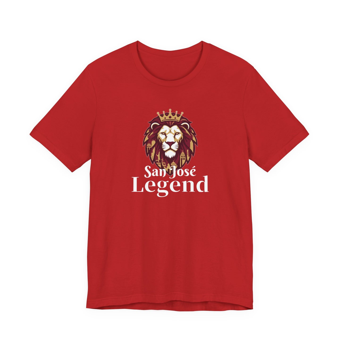 San José Legend Tee - Unisex Jersey Short Sleeve T-Shirt, San José Souvenir Tee, Birthday Apparel, Sports Fan Shirt, Casual Wear