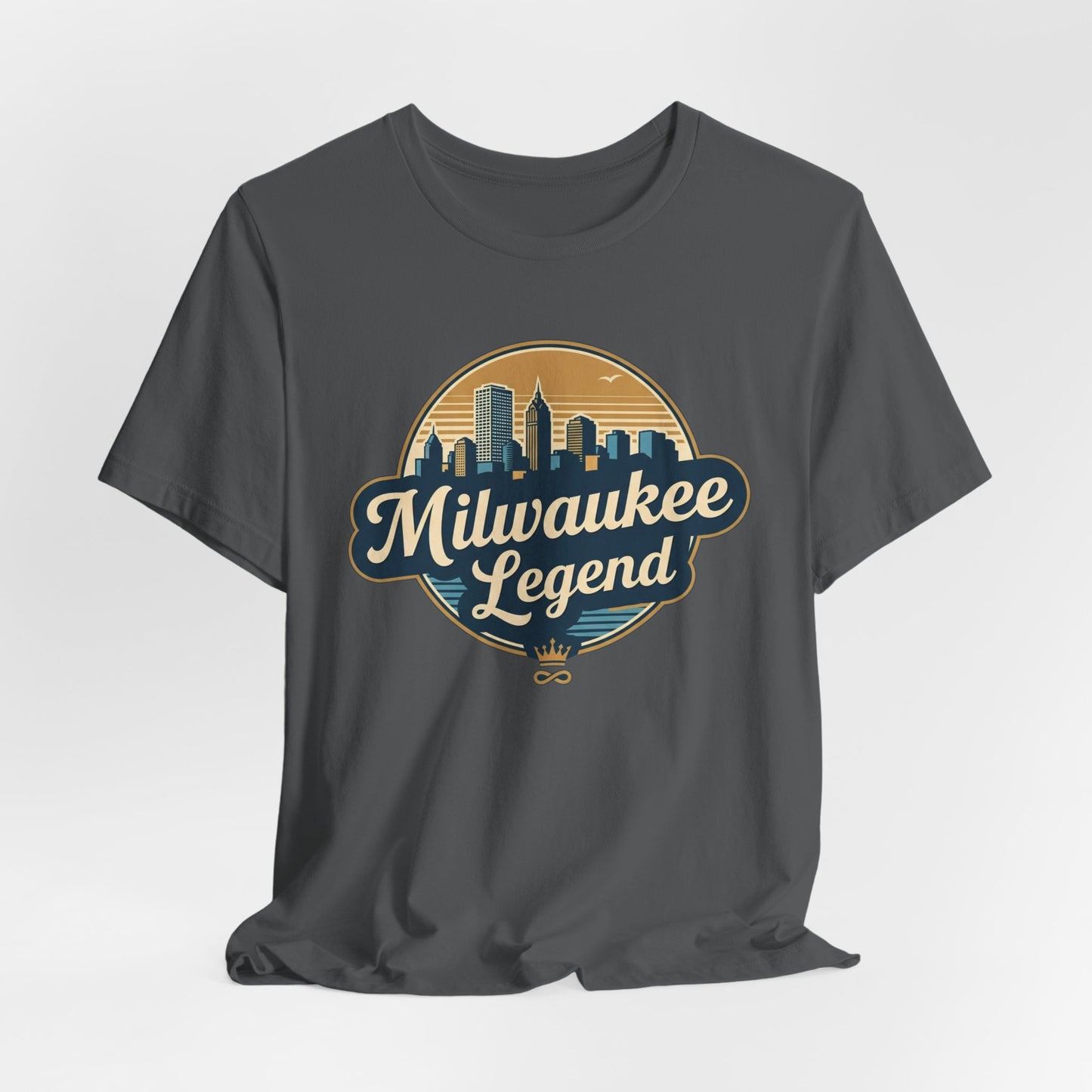 Milwaukee Legend T-Shirt | Vintage City Graphic Tee for Locals, Unisex Gift for Events, Festivals, and Everyday Wear