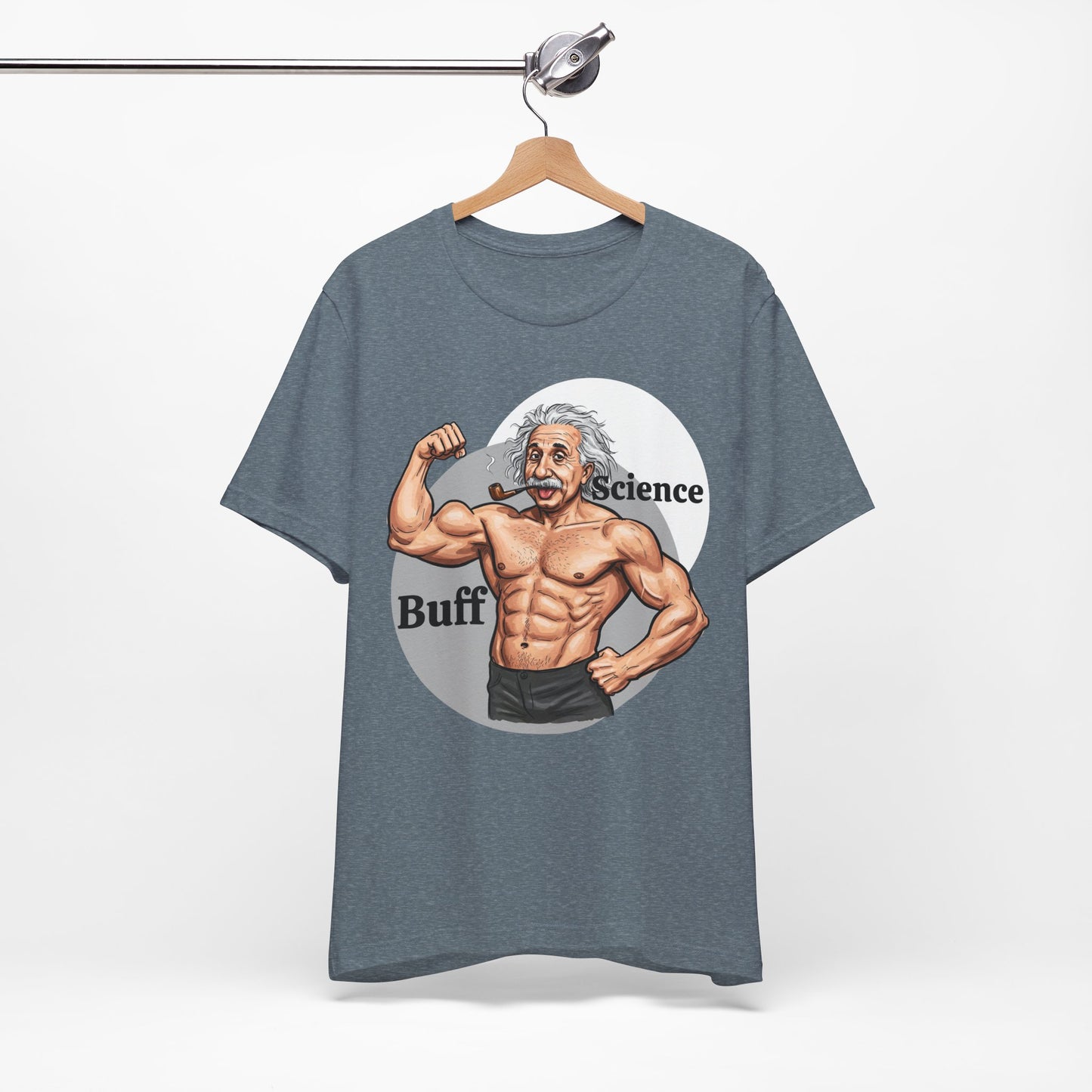 Science Buff Unisex Short Sleeve Tee - Funny Science Themed T-Shirt - Einstein Gift - Physics Lovers - Schmartypants