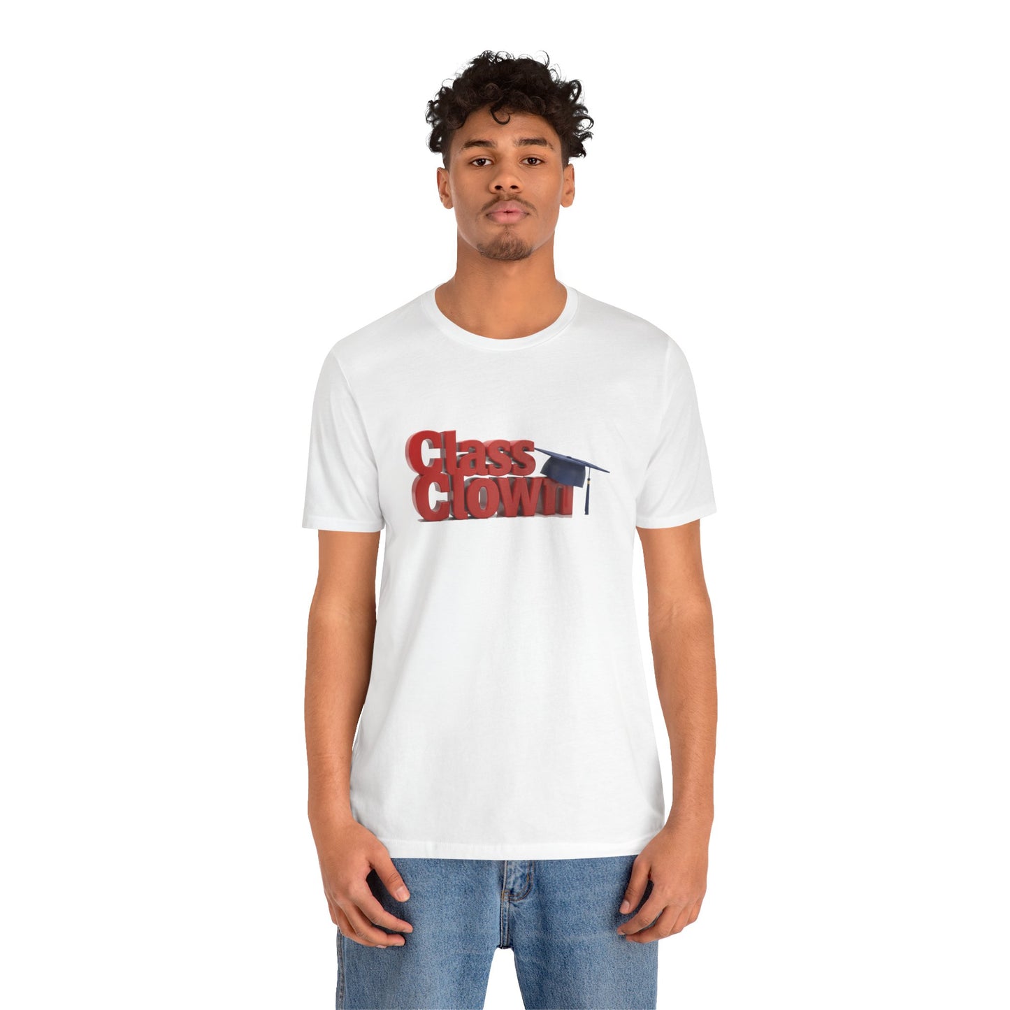 Class Clown Tee, Fun Graduation Shirt, College Humor T-Shirt, Unisex Short Sleeve Tee, Gift for Students