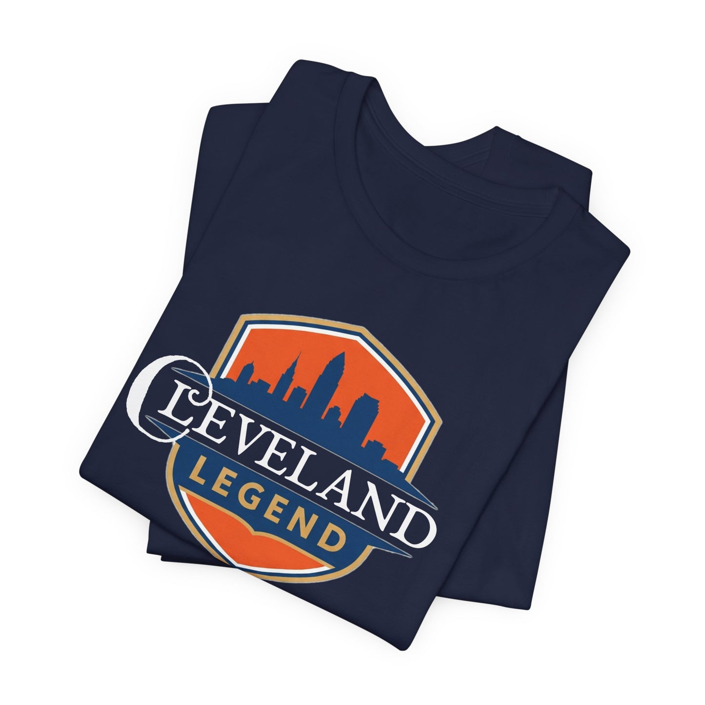 Cleveland Legend Unisex Tee - Casual Graphic Shirt, Gift for Sports Fans, Summer Essential, Unique Ohio Pride Tee, Cleveland Souvenir Tee