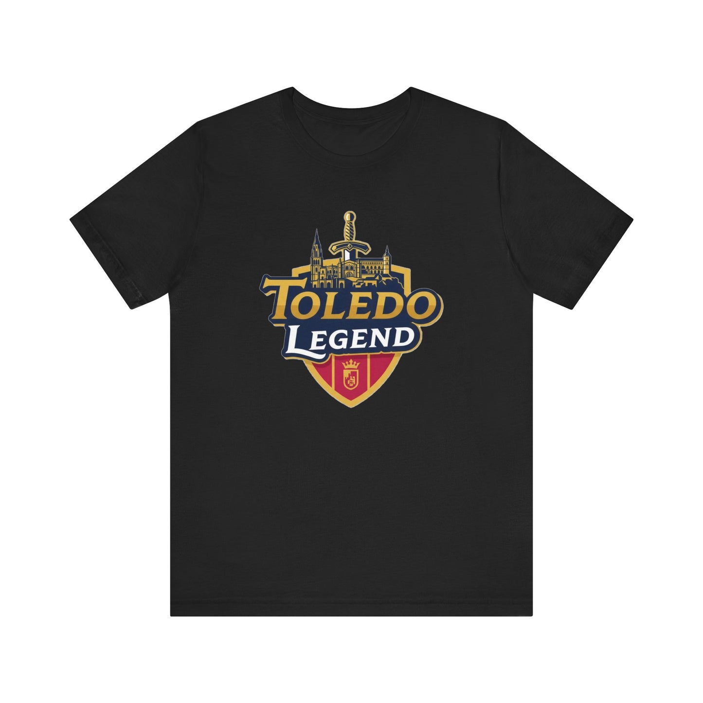 Toledo Spain Legend Unisex Tee | Casual Wear, Souvenir T-shirt, Travel Apparel, Unique Graphic Shirt