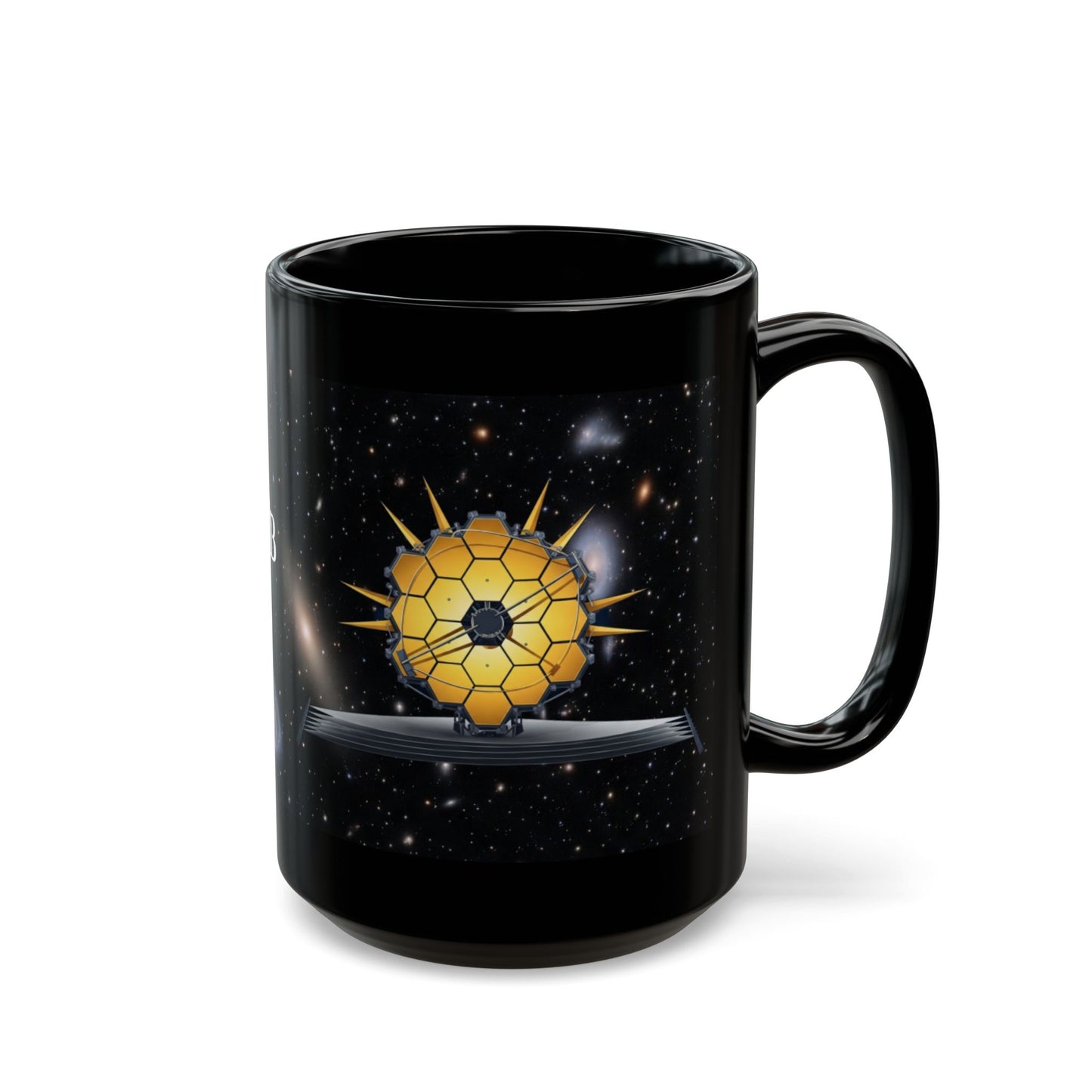 Astronomy Mug James Webb Space Telescope Design, Space Lover Coffee Cup, Gift for Stargazers, Galaxy Drinkware, Science Enthusiast Mug
