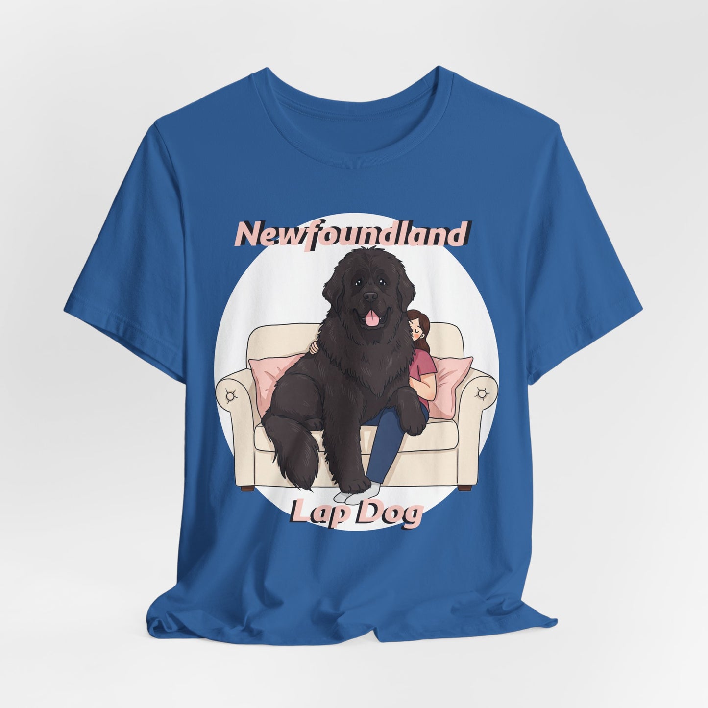 Newfoundland Lap Dog Unisex Tee - Funny Dog Lover Shirt - Schmartypants