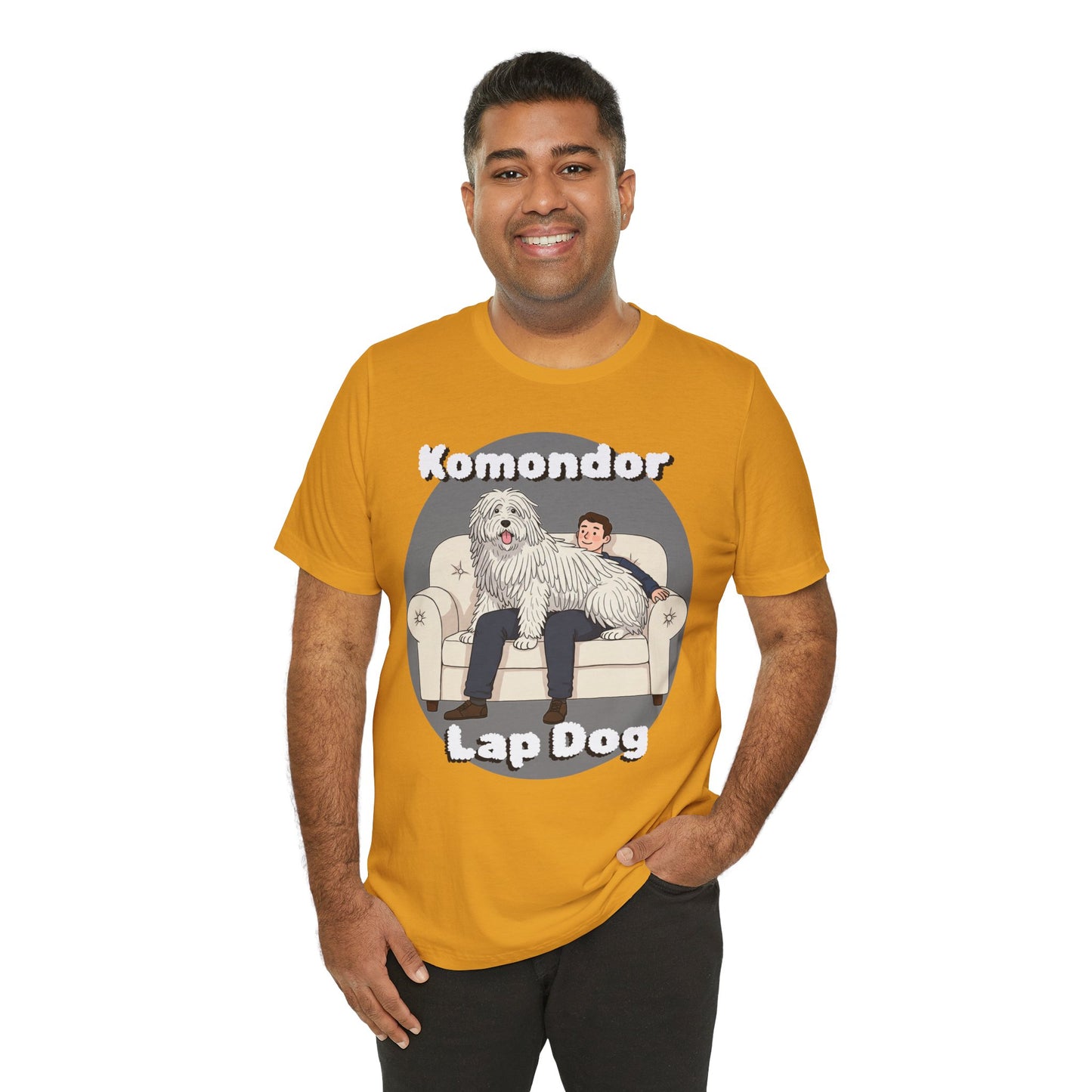 Hilarious Komondor Lap Dog Unisex Tee - Fun Pet Lover Shirt - Schmartypants