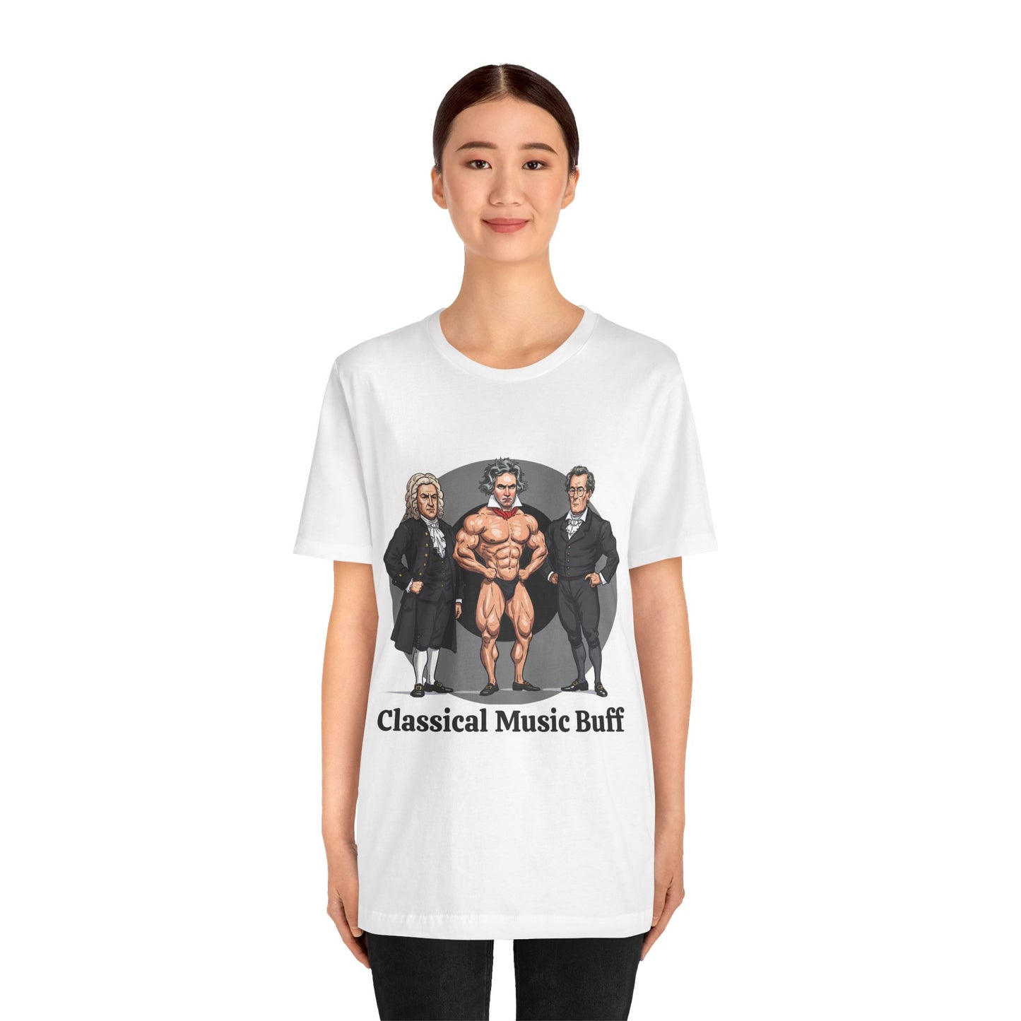 'Classical Music Buff' Unisex Tee - Perfect for Music Lovers & Gift Ideas - Hilarious Tee for Classical Music Listeners, Musicians