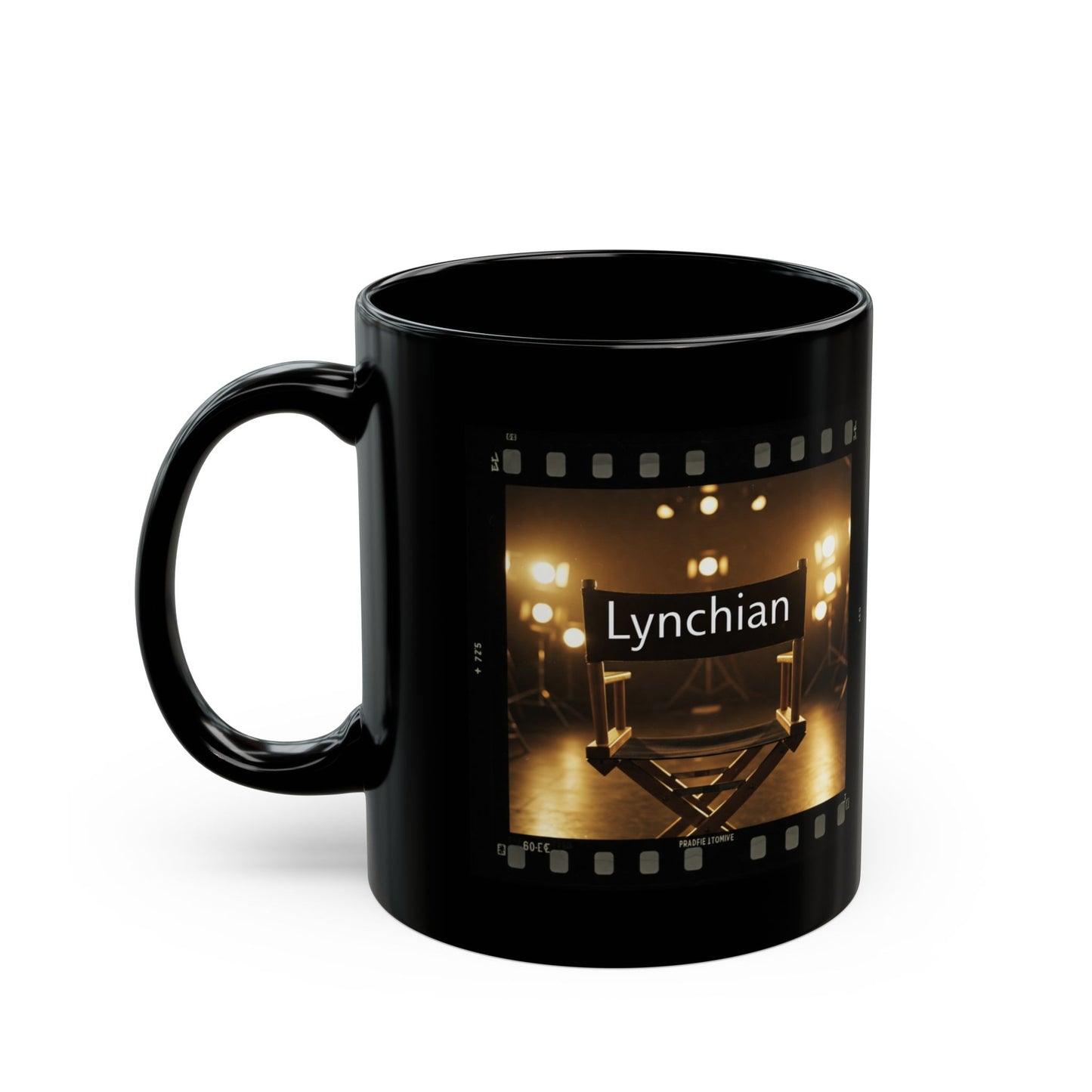 'Lynchian' Cinema Black Mug - 11oz & 15oz | Perfect Gift for Movie Lovers and Film Students, David Lynch Fans - Schmartypants