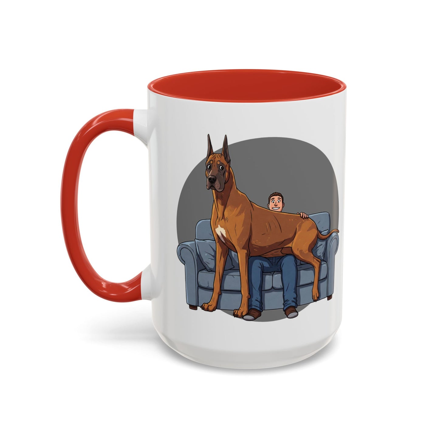 Hilarious Great Dane Lap Dog Coffee Mug - Funny Dog Lover Gift - Schmartypants