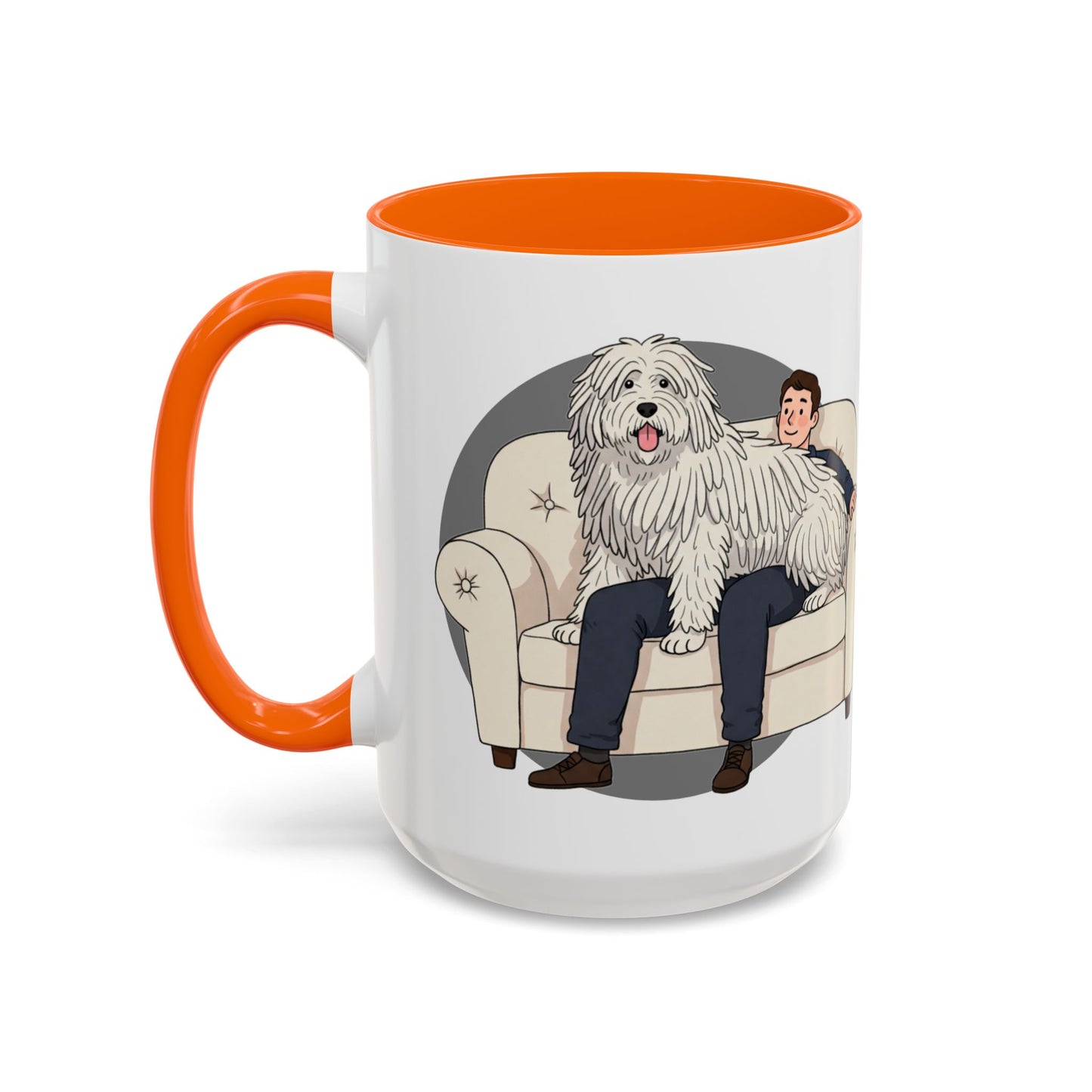 Komondor Lap Dog Coffee Mug - Funny Animal Lover Gift - Schmartypants
