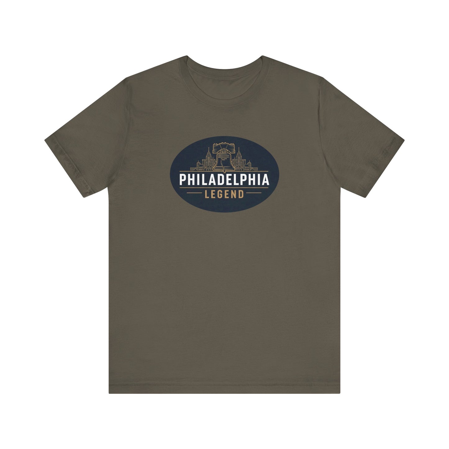 Philadelphia Legend Unisex Jersey Short Sleeve Tee | Casual Fashion, Gift for Sports Fans, Birthday Present, Summer Wear, Philly Souvenir Tee