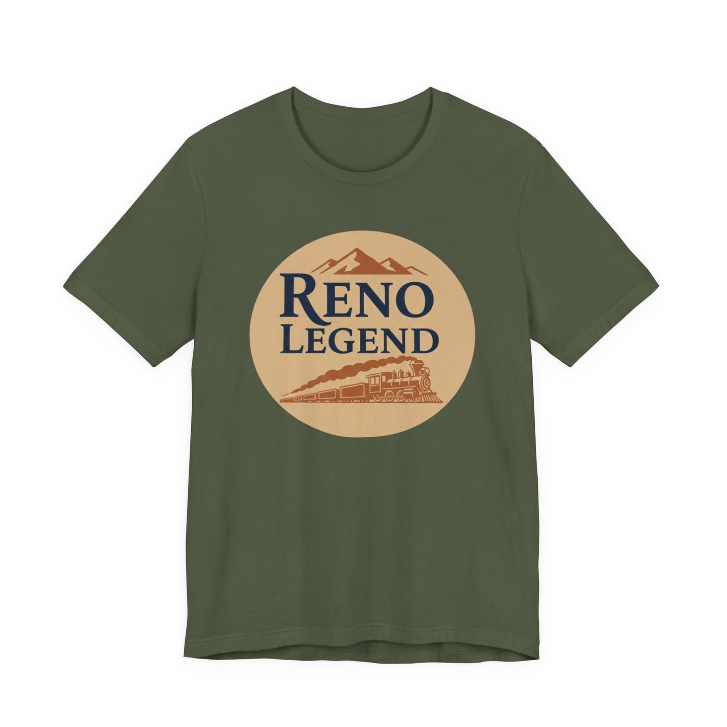 Reno Legend Unisex Tee, Graphic Tee, Casual Wear, Gift for Him, Outdoor Adventure Shirt, Vintage Style T-Shirt