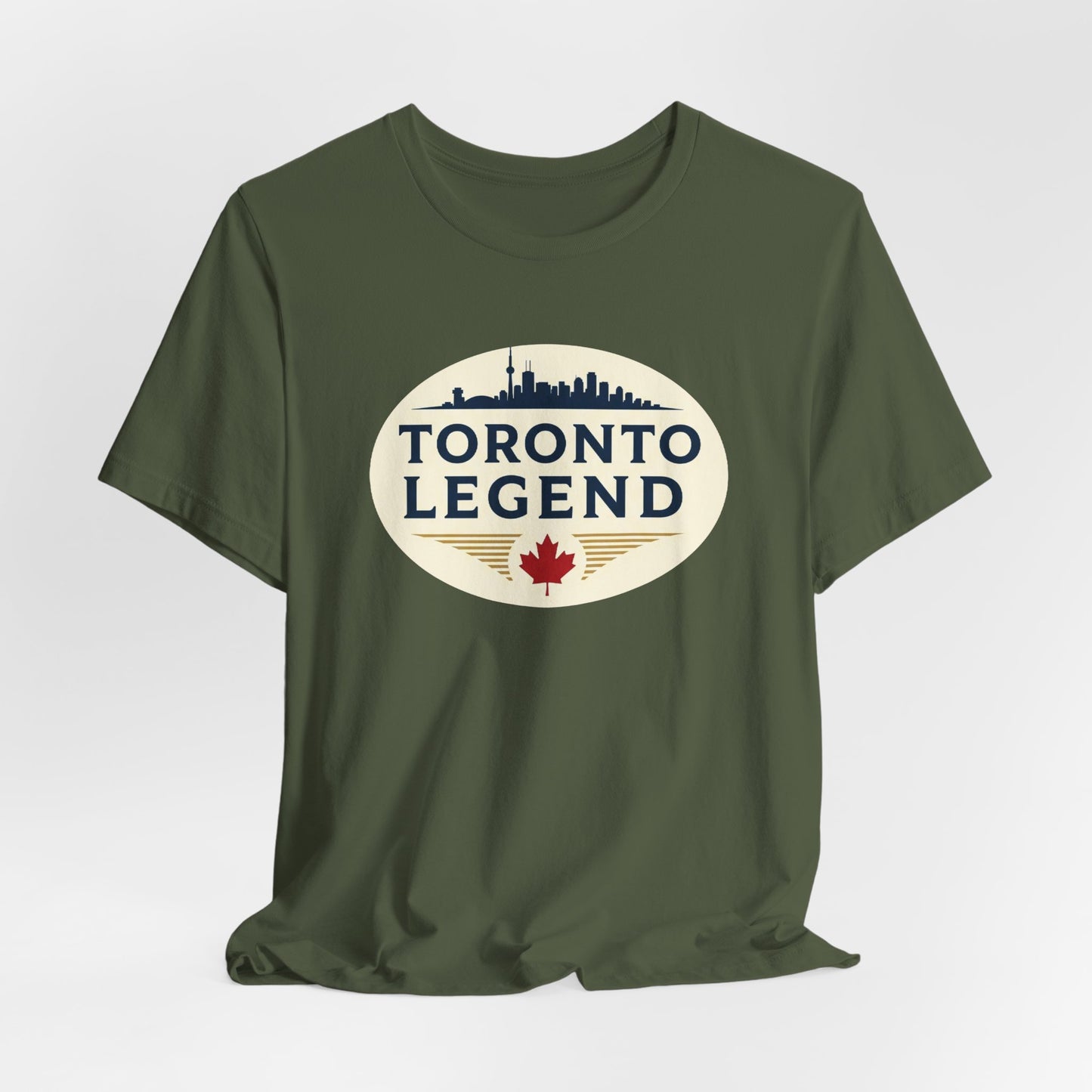 Toronto Legend Unisex Jersey Short Sleeve Tee, Toronto T-Shirt, Travel Shirt, Canada Souvenir, Gift for Travelers, Casual Wear
