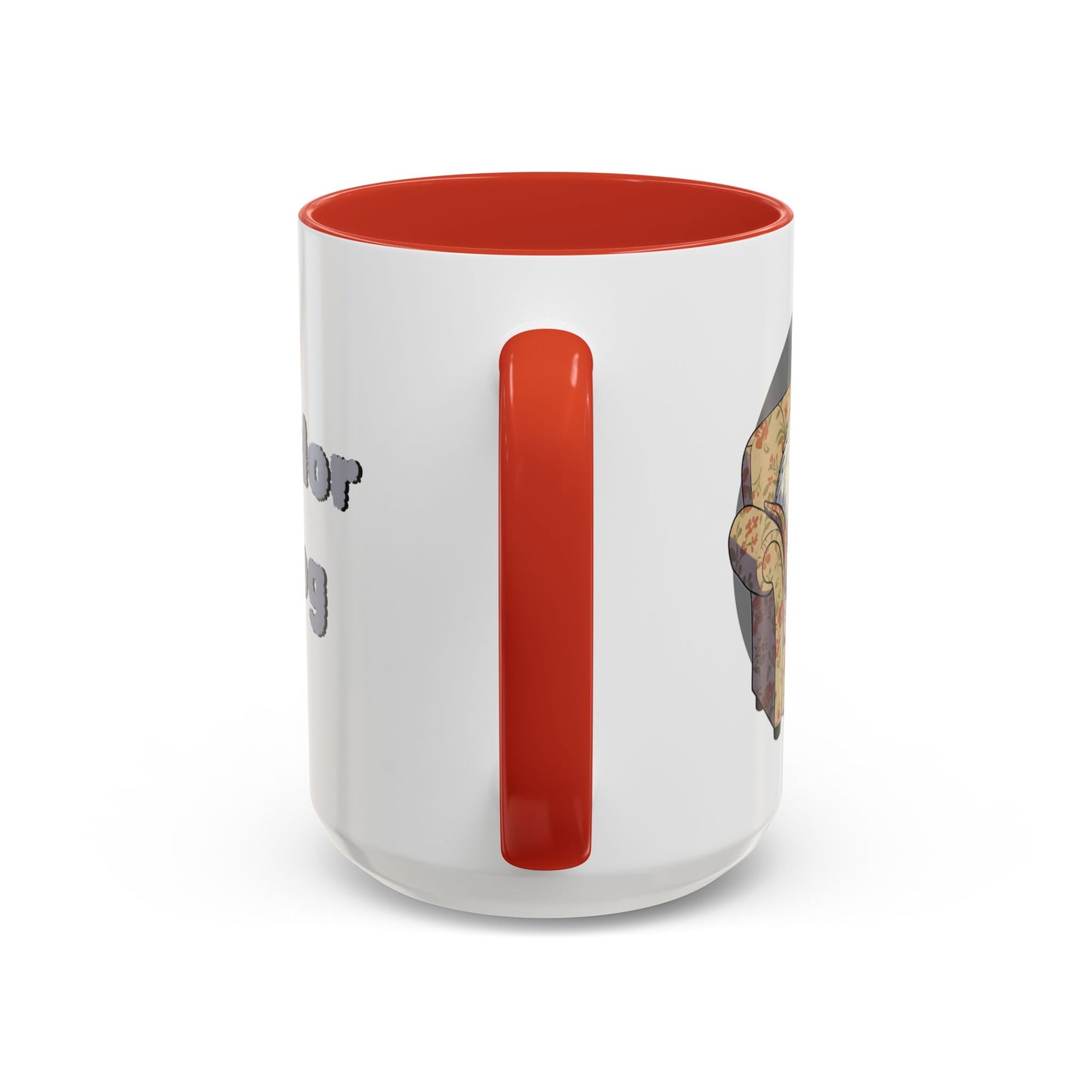 Komondor Lap Dog Coffee Mug - Funny Pet Lovers Gift - 11oz & 15oz - Schmartypants