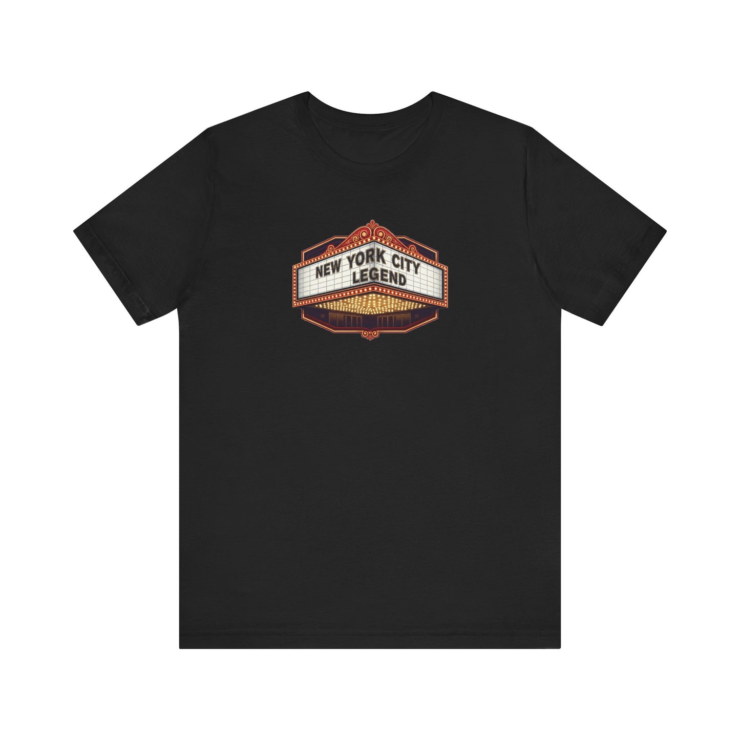 New York City Legend Unisex Jersey T-Shirt, NYC Nightlife Fashion Tee