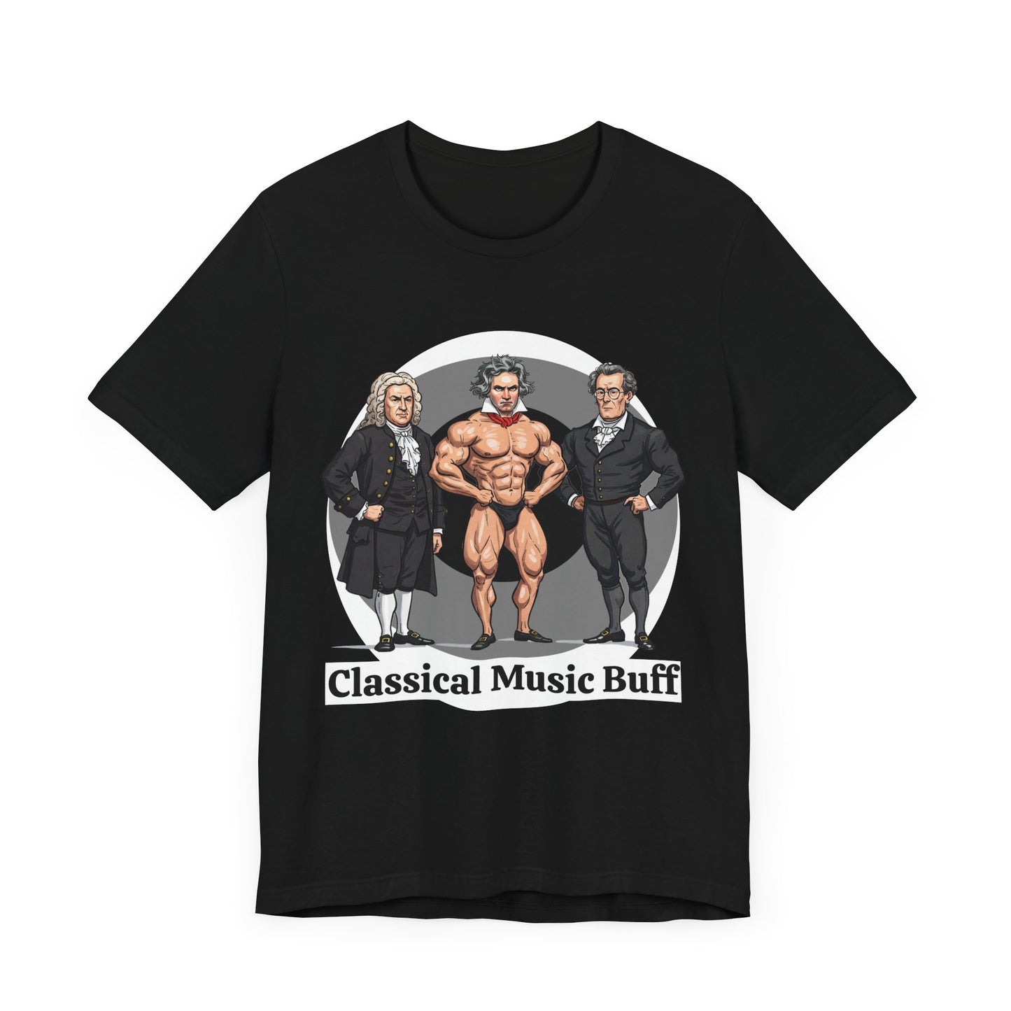 'Classical Music Buff' Unisex Tee - Perfect for Music Lovers & Gift Ideas - Hilarious Tee for Classical Music Listeners, Musicians