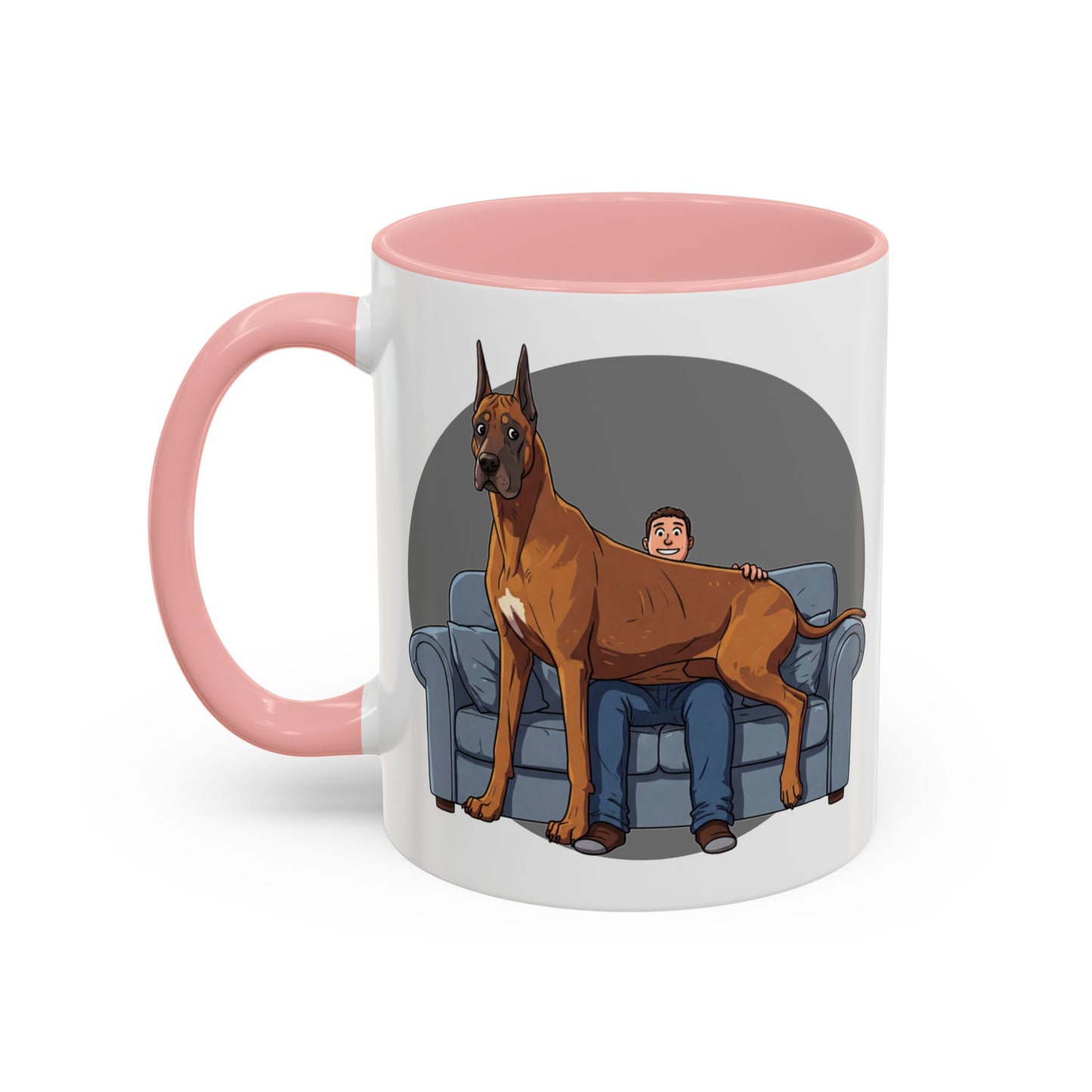 Hilarious Great Dane Lap Dog Coffee Mug - Funny Dog Lover Gift - Schmartypants