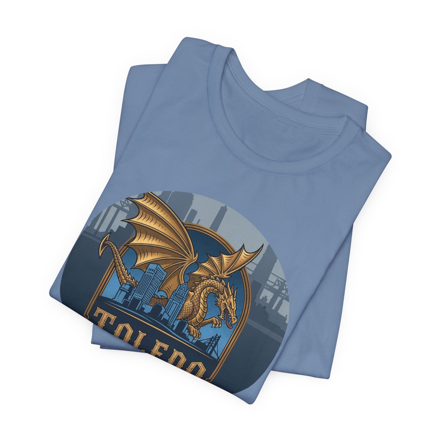 Toledo Dragon Legend T-Shirt | Unisex Jersey Tee | Perfect Gift for Fans, Festivals, and Celebrations, Casual Wear, Graphic Tee