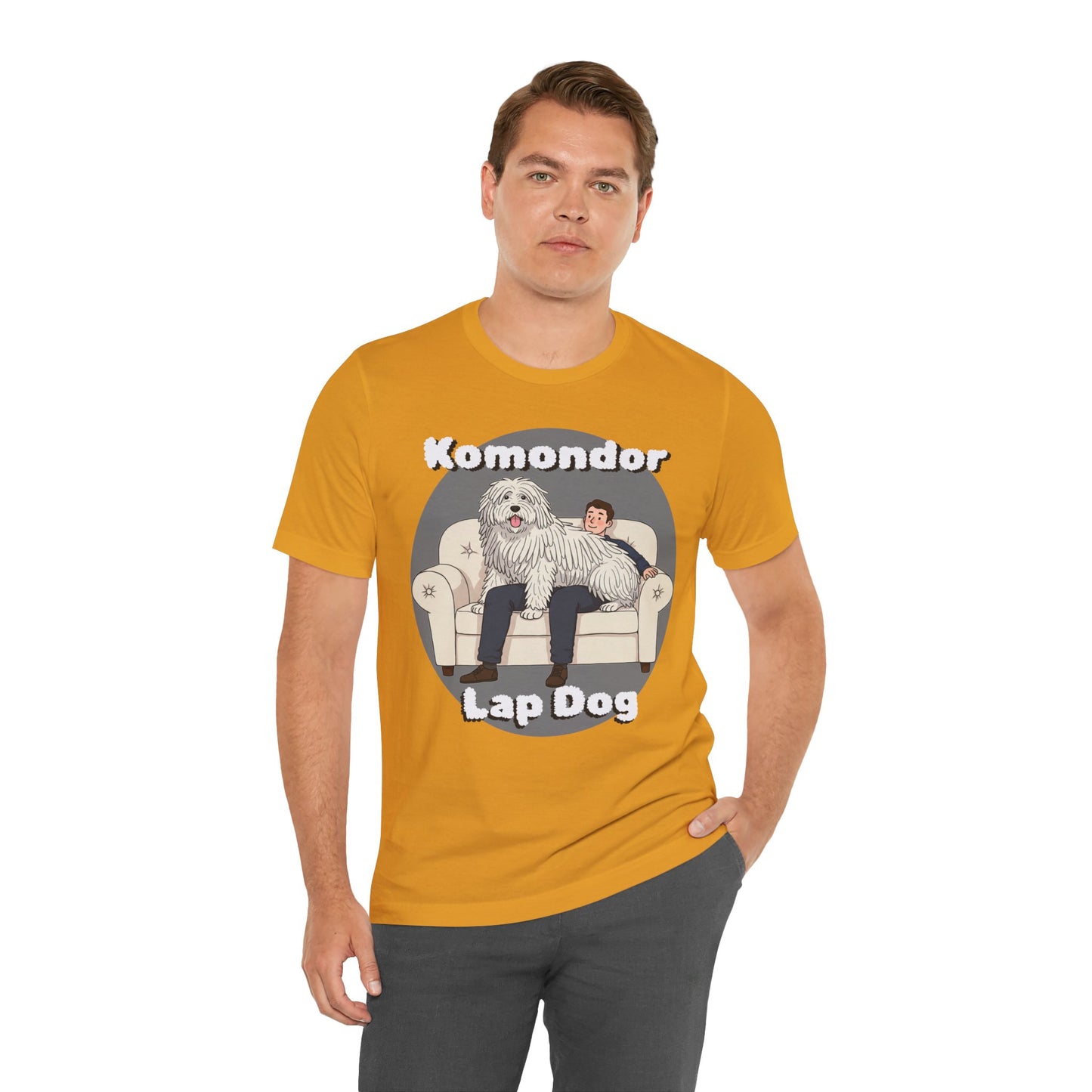 Hilarious Komondor Lap Dog Unisex Tee - Fun Pet Lover Shirt - Schmartypants
