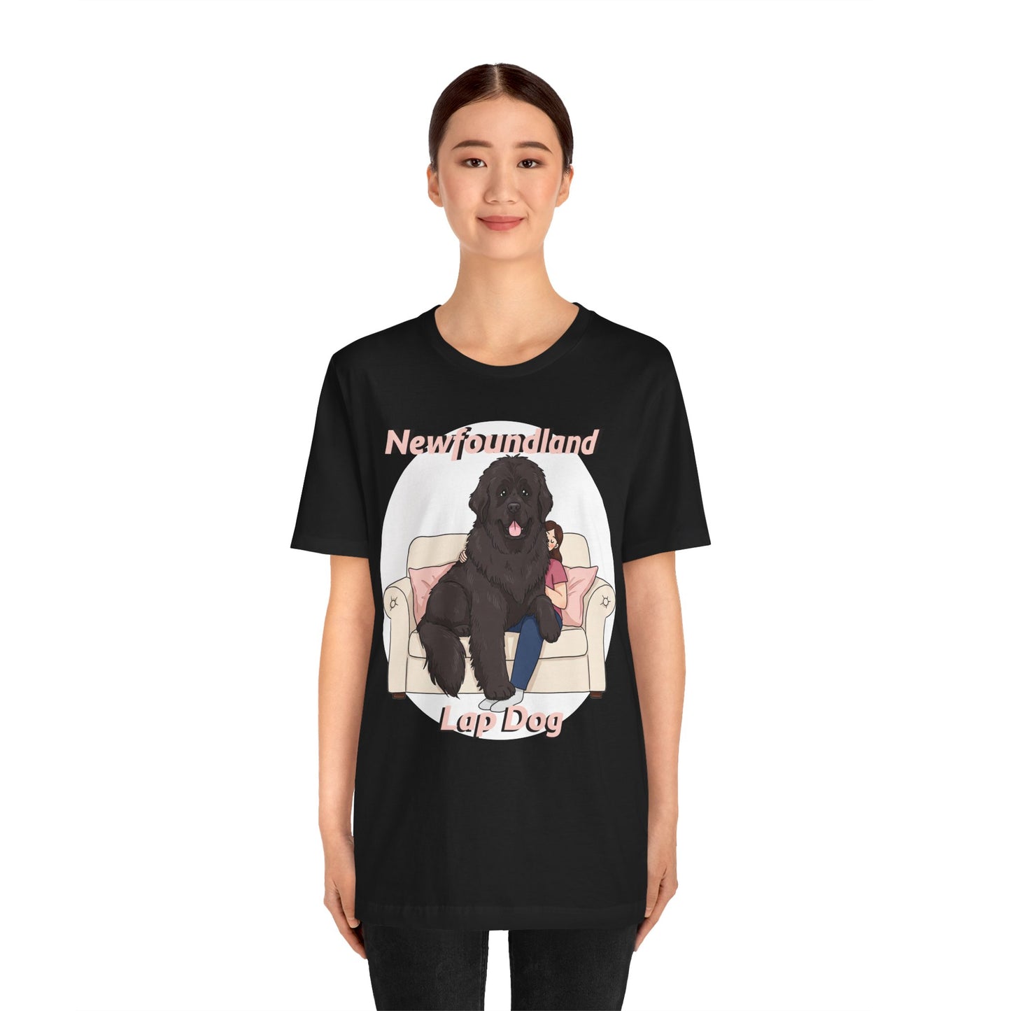 Newfoundland Lap Dog Unisex Tee - Funny Dog Lover Shirt - Schmartypants