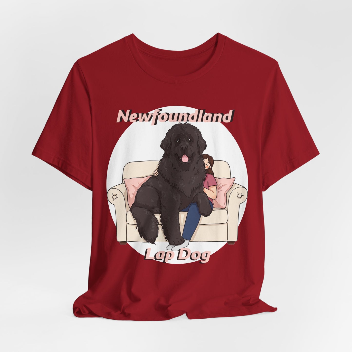Newfoundland Lap Dog Unisex Tee - Funny Dog Lover Shirt - Schmartypants