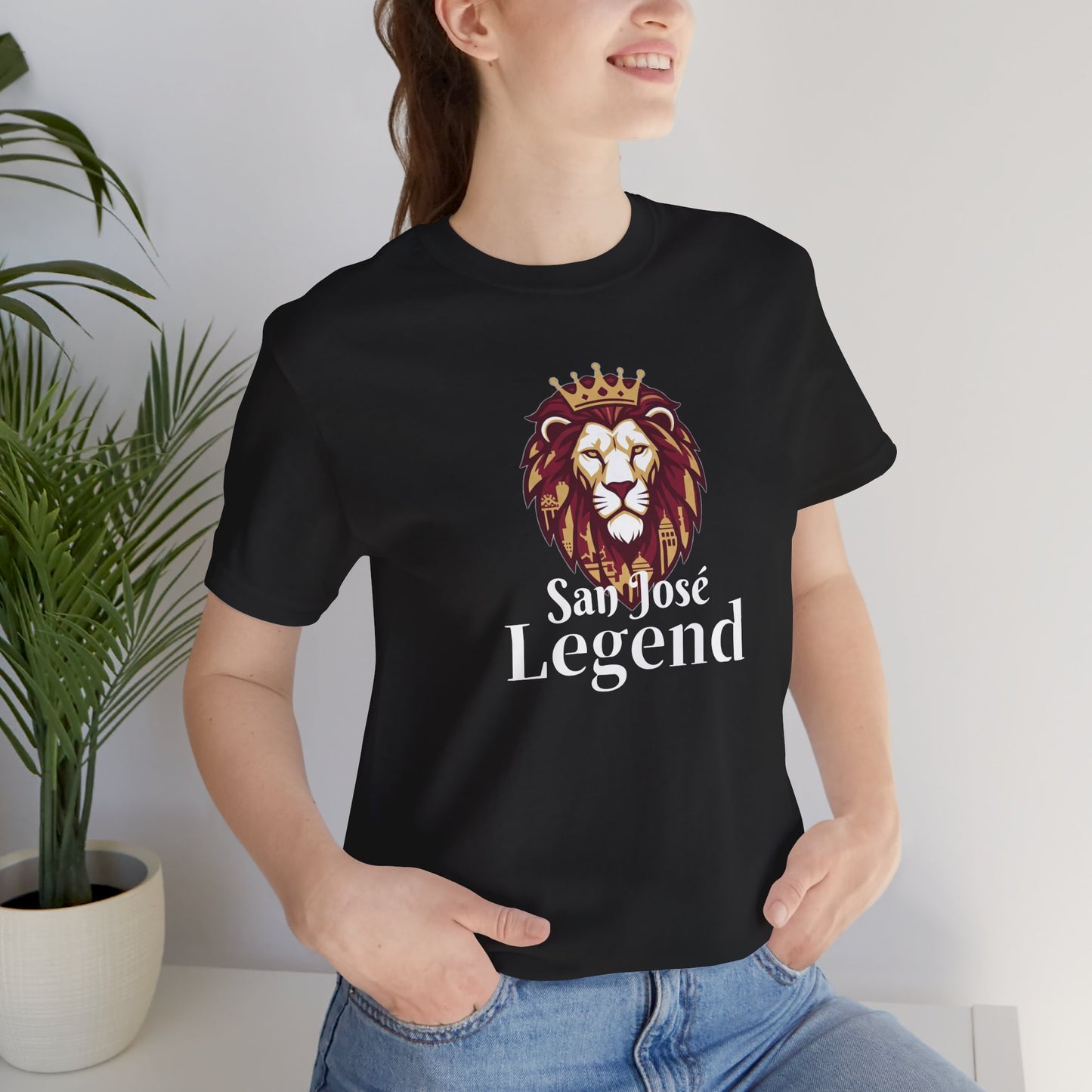 San José Legend Tee - Unisex Jersey Short Sleeve T-Shirt, San José Souvenir Tee, Birthday Apparel, Sports Fan Shirt, Casual Wear