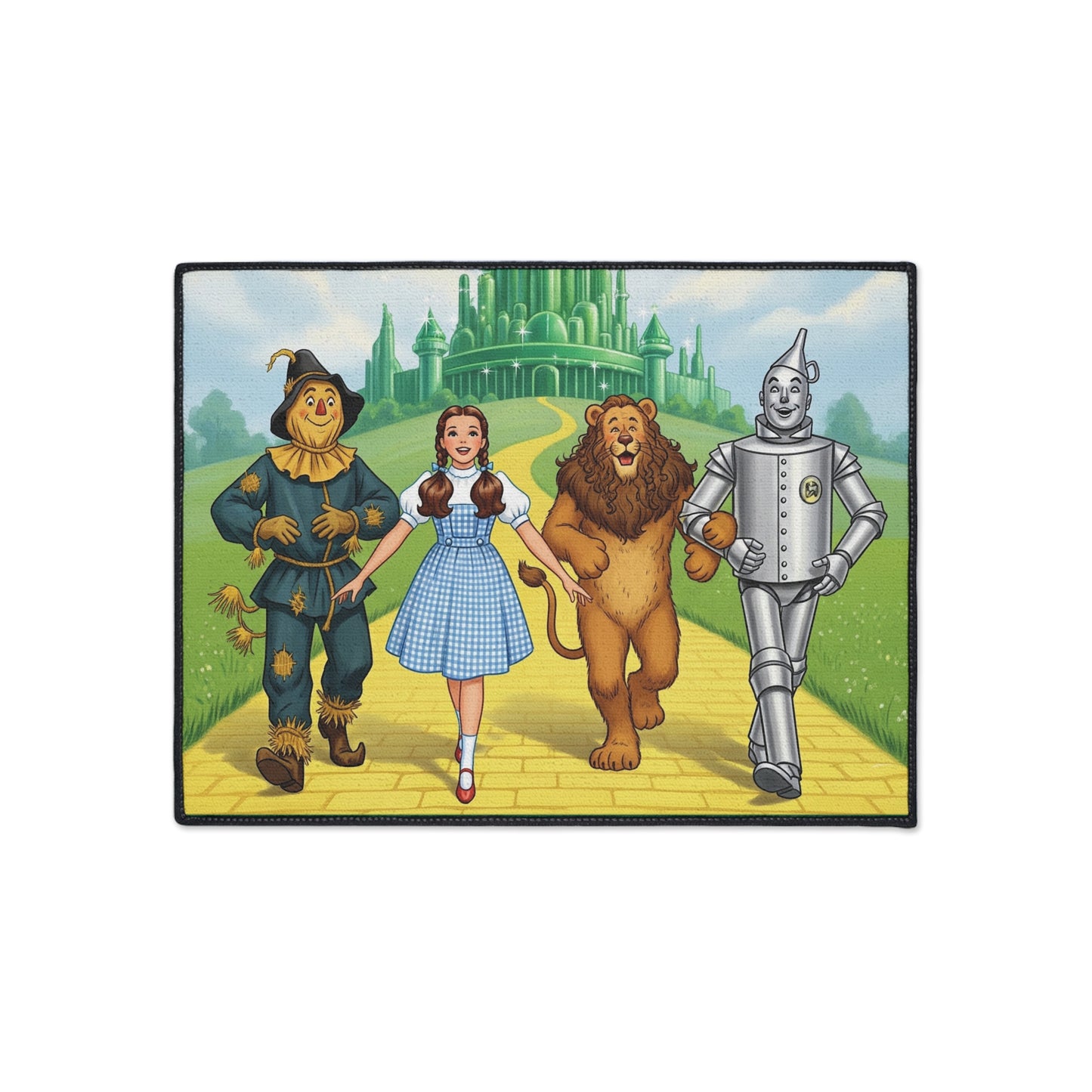 Wizard of Oz Heavy Duty Floor Mat, Durable Entry Rug, Home Decor, Kids Room, Fun Gift, Non-Slip Mat