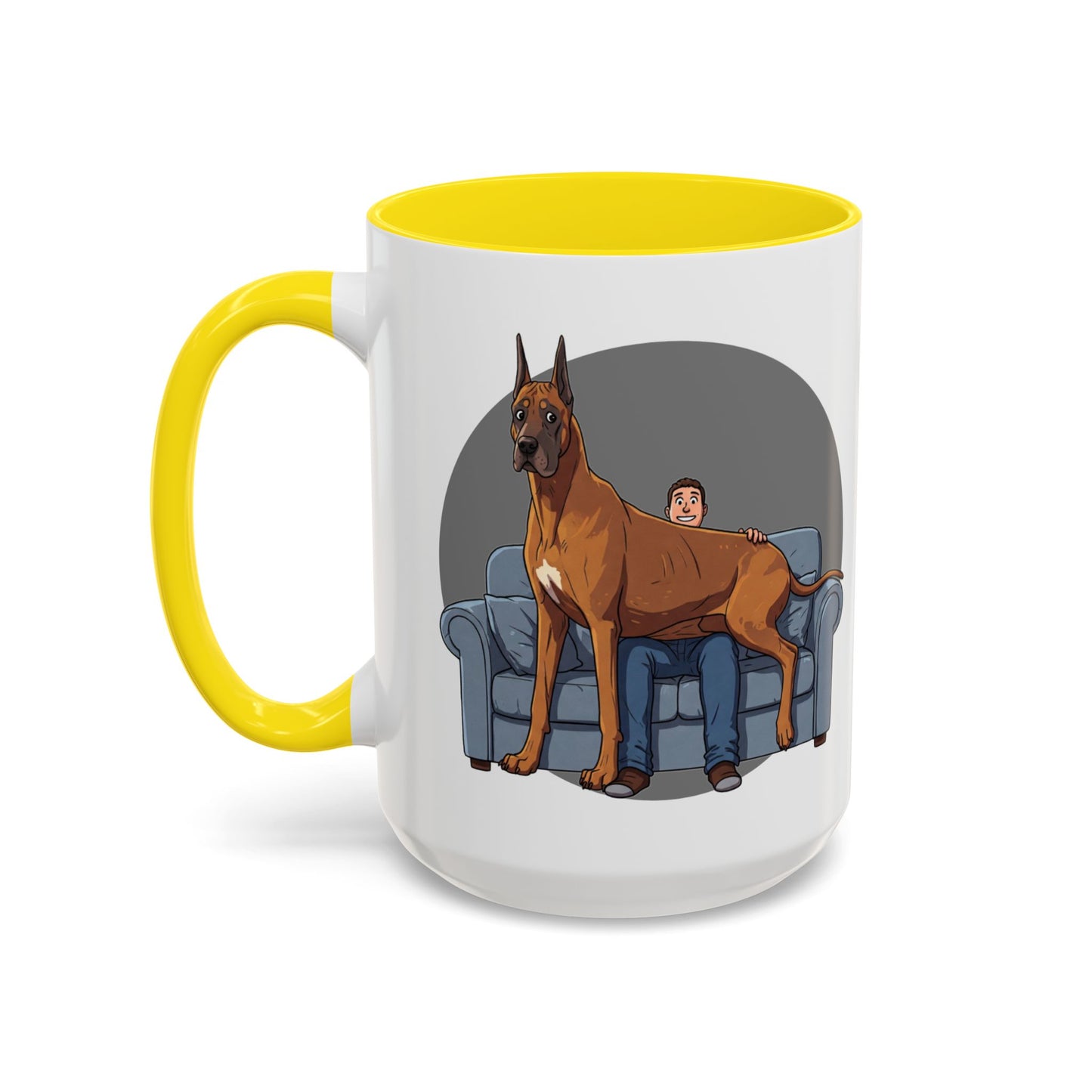 Hilarious Great Dane Lap Dog Coffee Mug - Funny Dog Lover Gift - Schmartypants