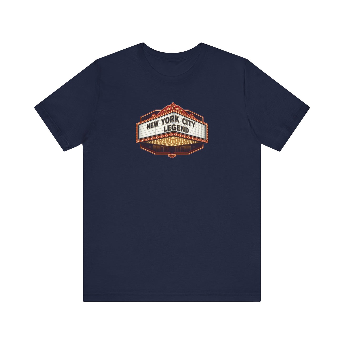 New York City Legend Unisex Jersey T-Shirt, NYC Nightlife Fashion Tee