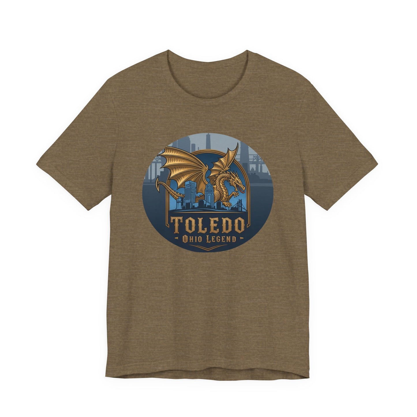 Toledo Dragon Legend T-Shirt | Unisex Jersey Tee | Perfect Gift for Fans, Festivals, and Celebrations, Casual Wear, Graphic Tee