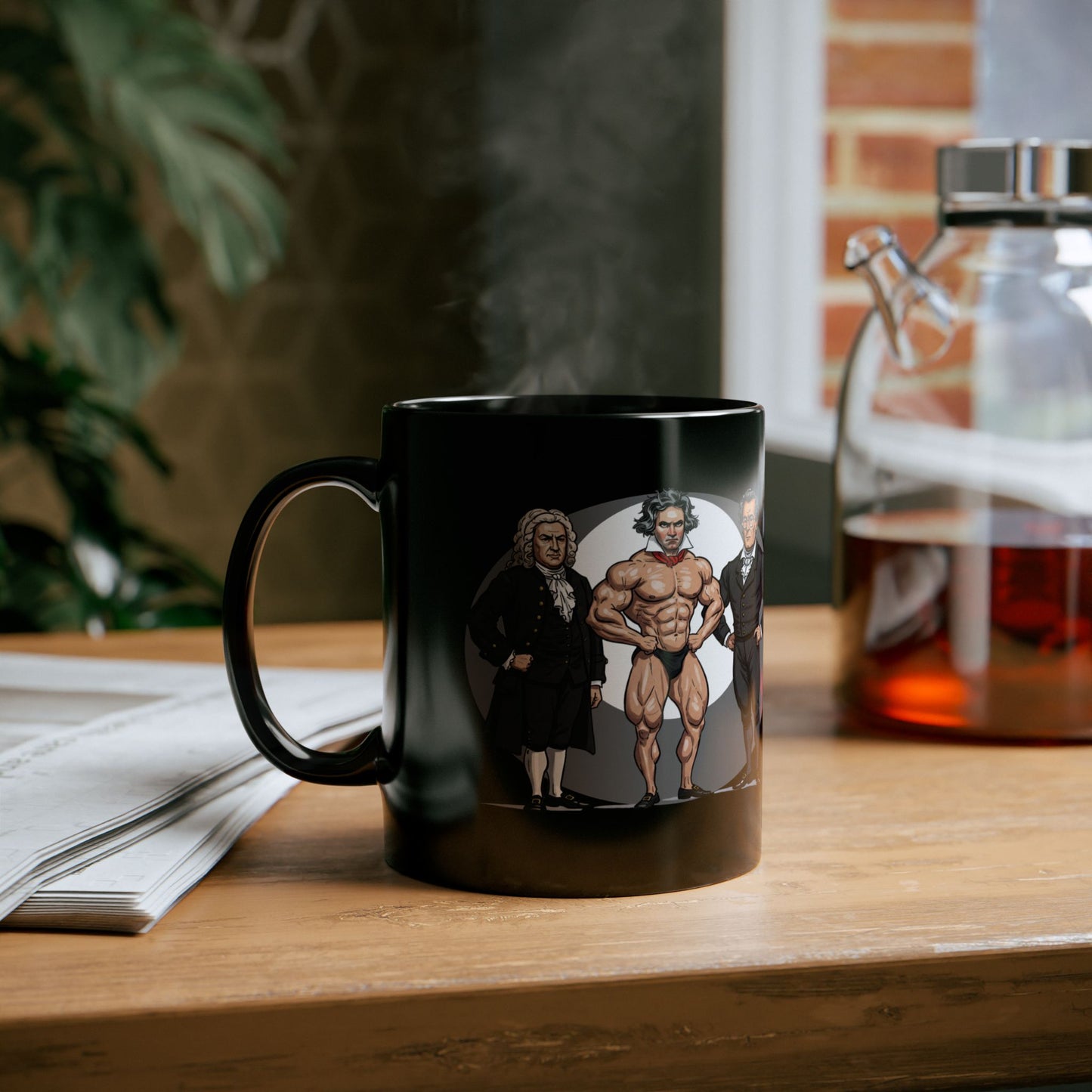 'Classical Music Buff' Mug - 11oz & 15oz, Funny Perfect Gift for Musicians, Music Lovers, Coffee Enthusiasts, Birthday, Celebration, Home Decor, Symphony - Schmartypants