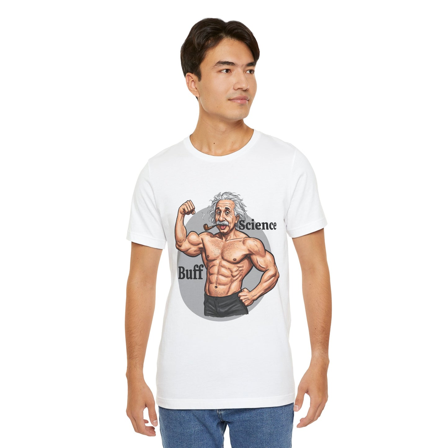 Science Buff Unisex Short Sleeve Tee - Funny Science Themed T-Shirt - Einstein Gift - Physics Lovers - Schmartypants