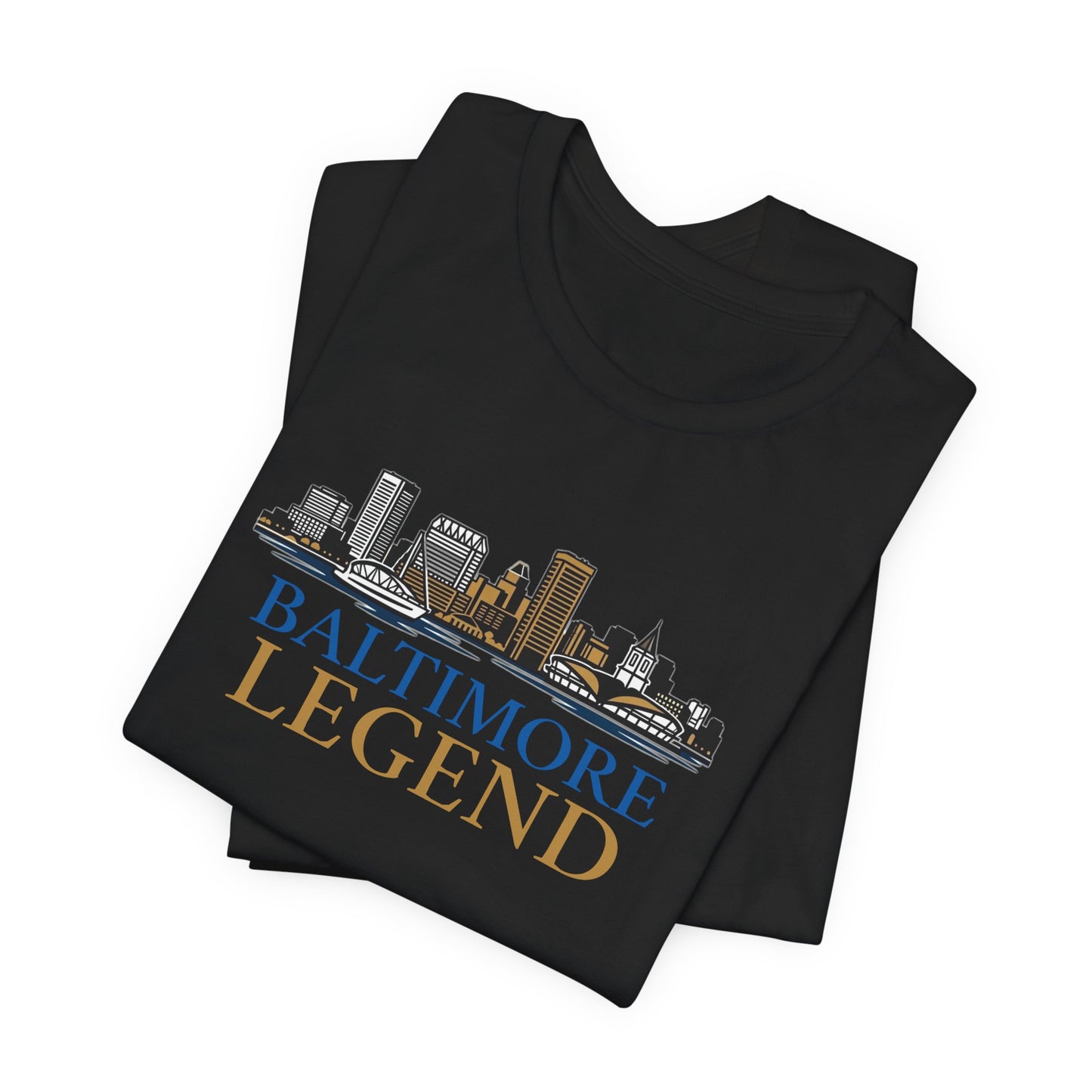 Baltimore Legend Unisex Tee, Graphic T-Shirt, Urban Style Shirt, Gift for City Lovers, Baltimore Pride Apparel, Baltimore Souvenir Shirt