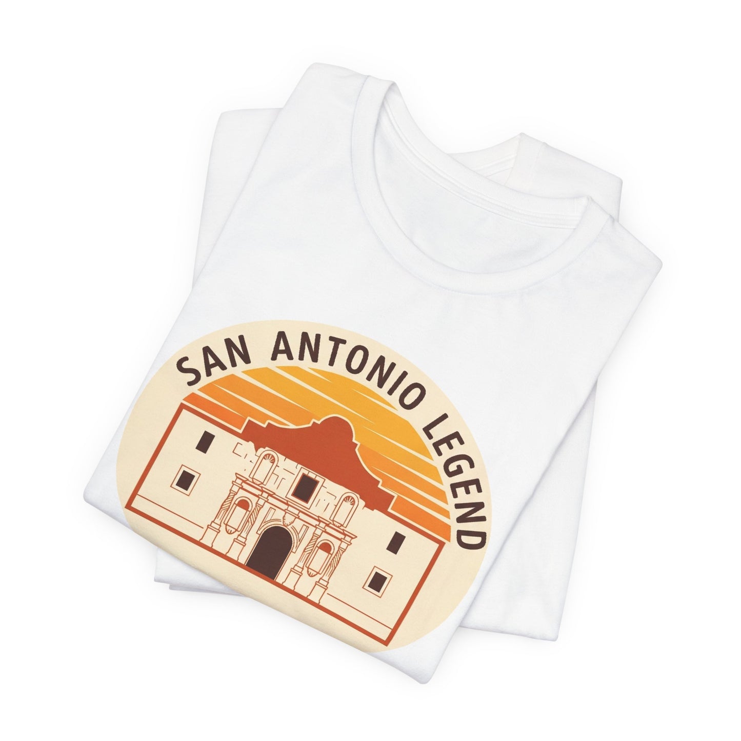 San Antonio Legend Tee, Vintage Style T-Shirt, Casual Wear, Souvenir Gift for Travelers, Summer Outing