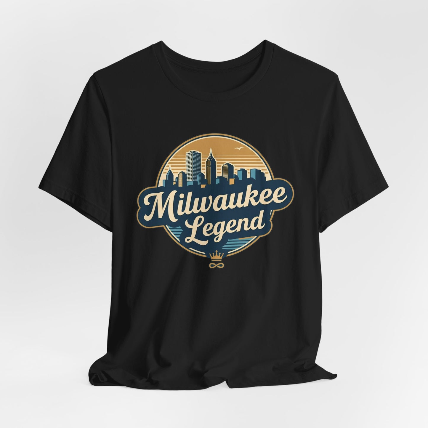 Milwaukee Legend T-Shirt | Vintage City Graphic Tee for Locals, Unisex Gift for Events, Festivals, and Everyday Wear