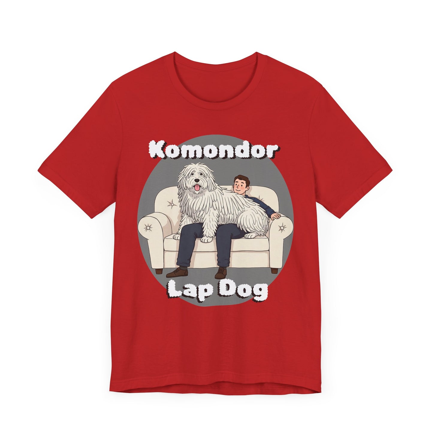 Hilarious Komondor Lap Dog Unisex Tee - Fun Pet Lover Shirt - Schmartypants