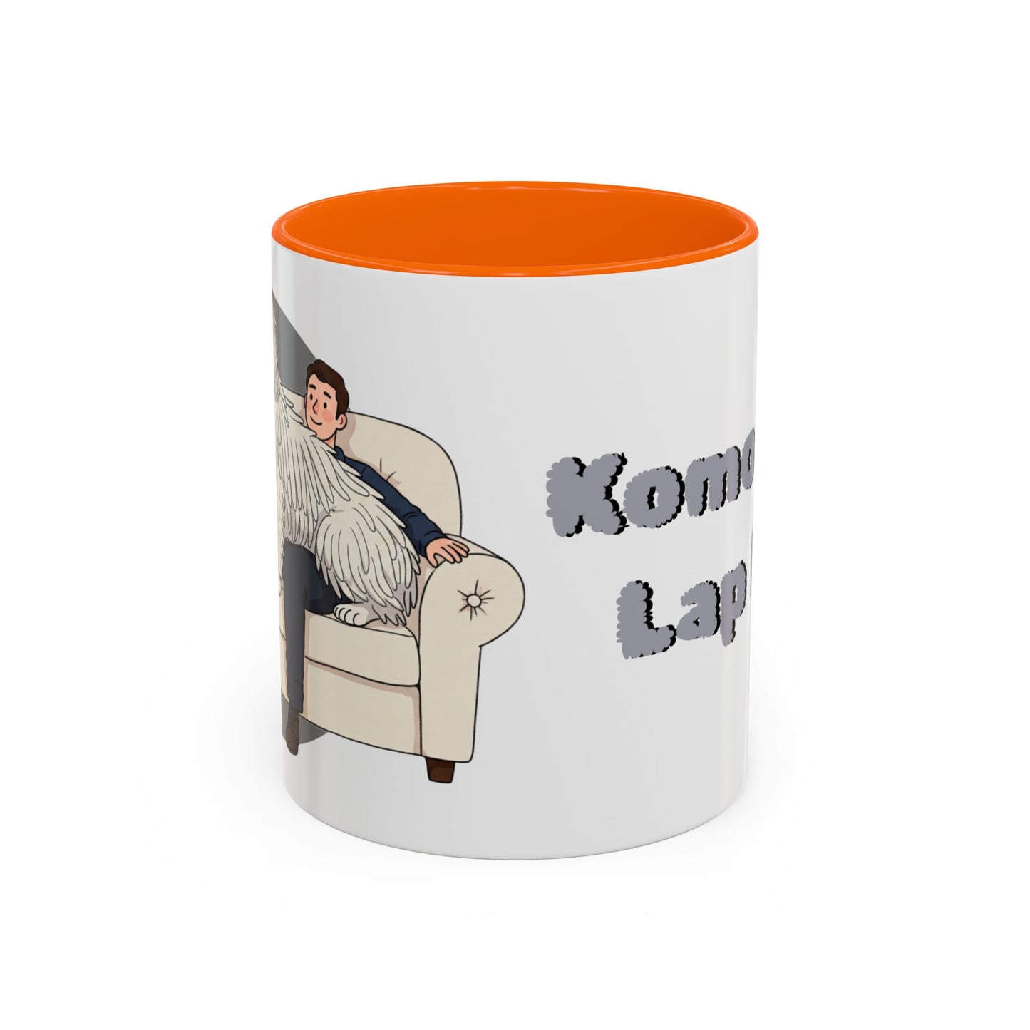 Komondor Lap Dog Coffee Mug - Funny Animal Lover Gift - Schmartypants