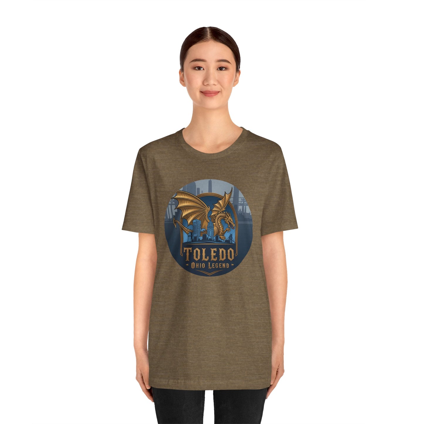 Toledo Dragon Legend T-Shirt | Unisex Jersey Tee | Perfect Gift for Fans, Festivals, and Celebrations, Casual Wear, Graphic Tee