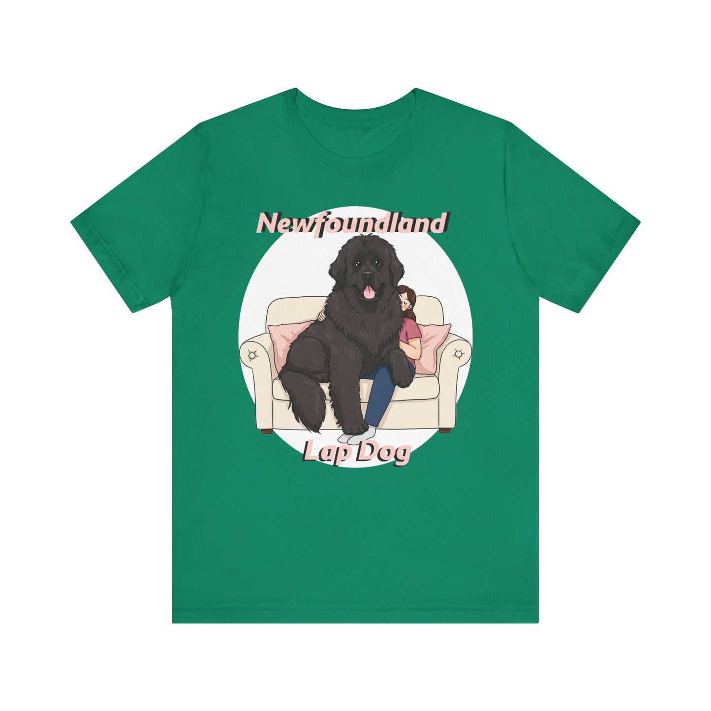 Newfoundland Lap Dog Unisex Tee - Funny Dog Lover Shirt - Schmartypants