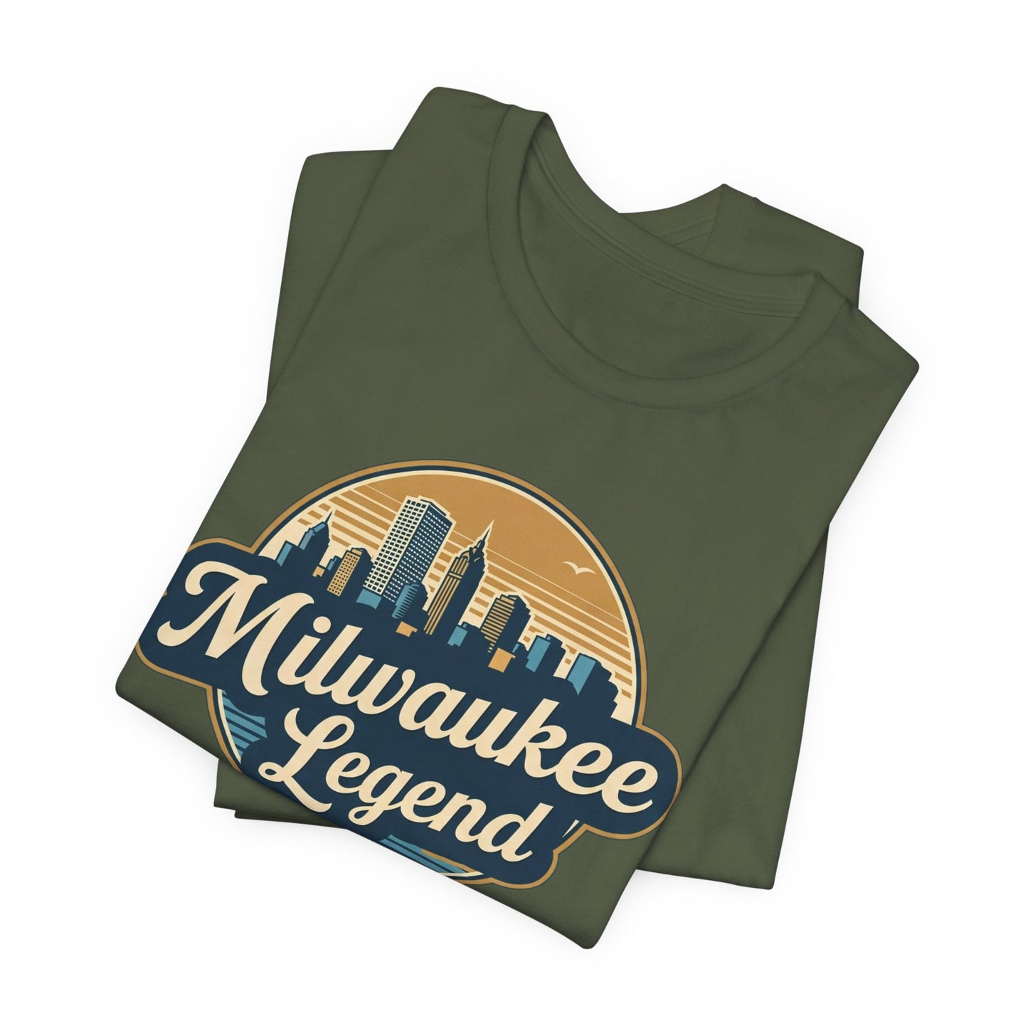 Milwaukee Legend T-Shirt | Vintage City Graphic Tee for Locals, Unisex Gift for Events, Festivals, and Everyday Wear