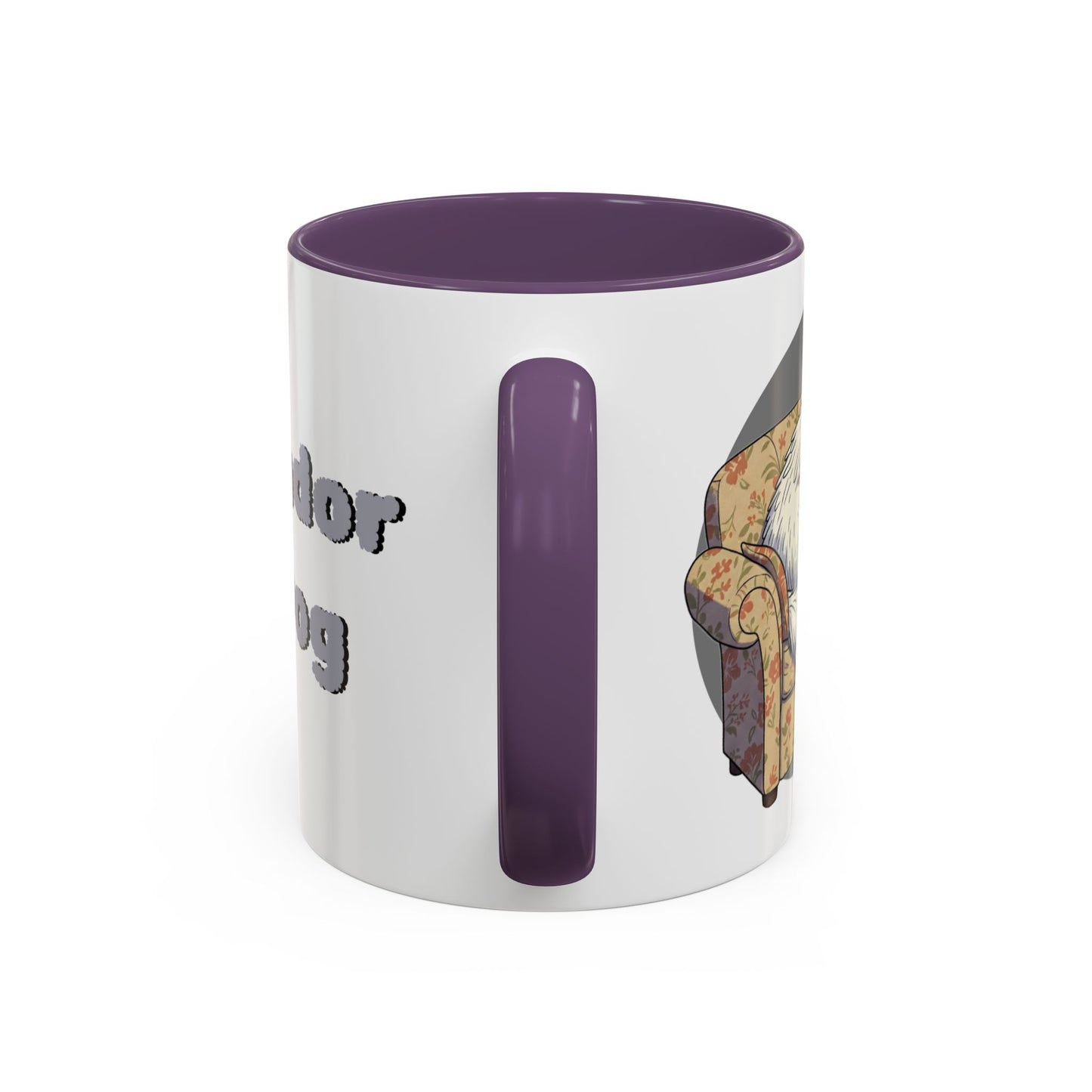 Komondor Lap Dog Coffee Mug - Funny Pet Lovers Gift - 11oz & 15oz - Schmartypants