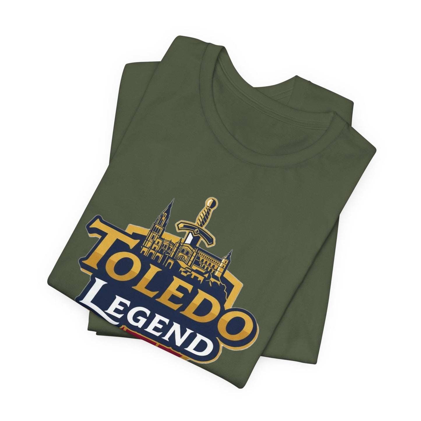 Toledo Spain Legend Unisex Tee | Casual Wear, Souvenir T-shirt, Travel Apparel, Unique Graphic Shirt