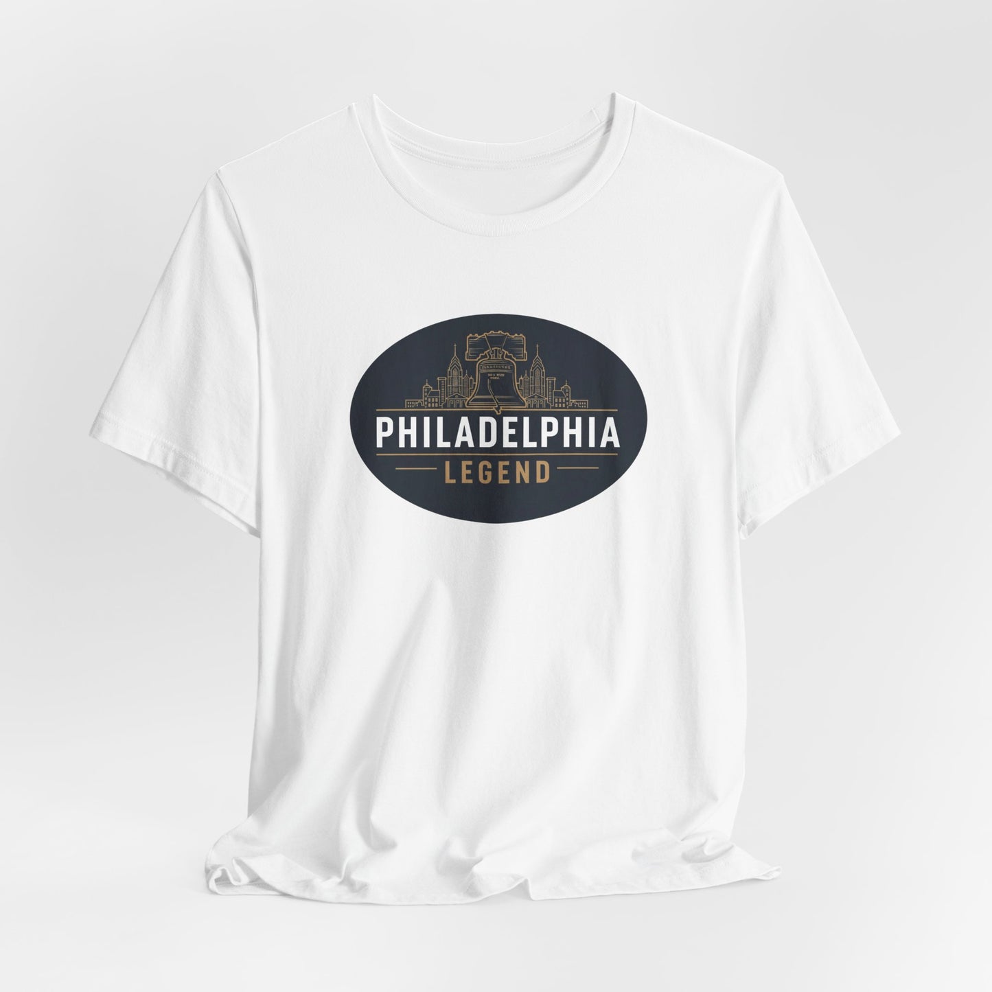 Philadelphia Legend Unisex Jersey Short Sleeve Tee | Casual Fashion, Gift for Sports Fans, Birthday Present, Summer Wear, Philly Souvenir Tee