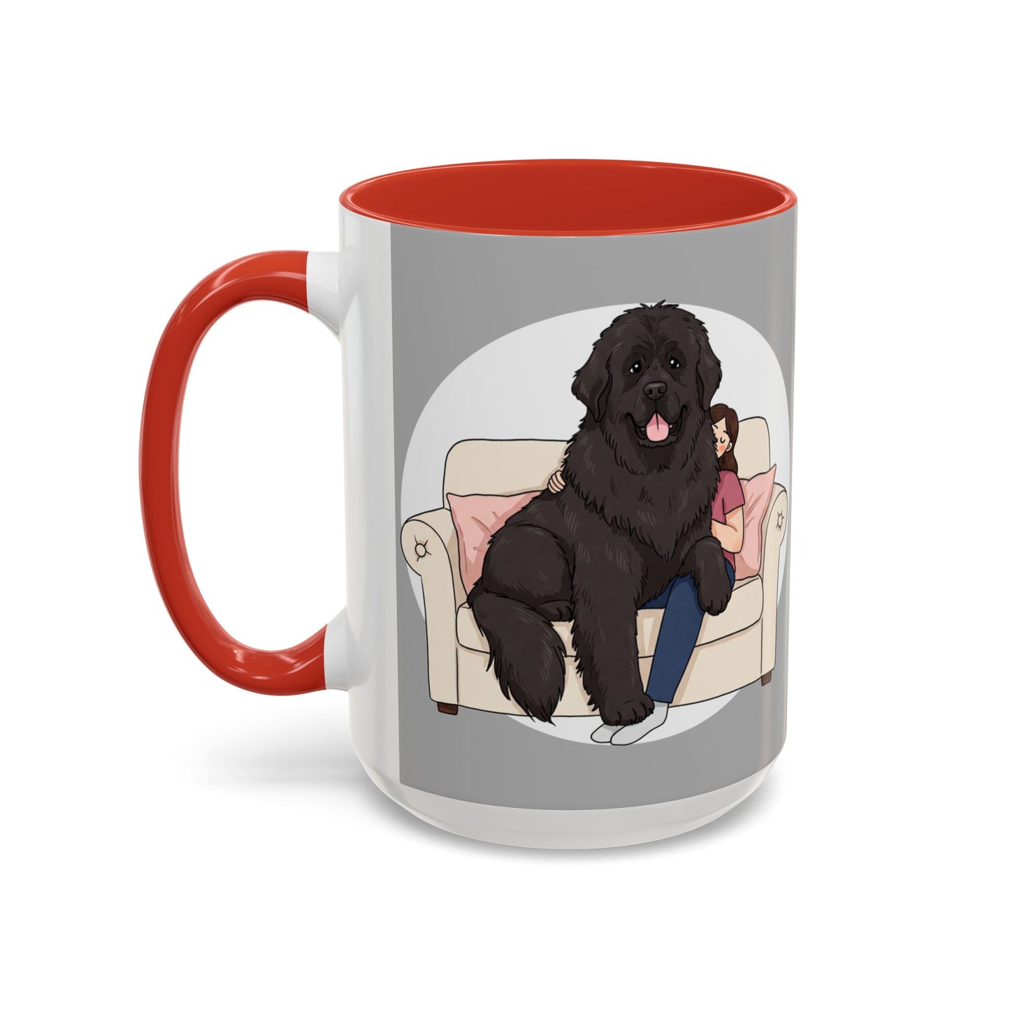Funny Newfoundland Lap Dog Coffee Mug - Perfect Gift for Dog Lovers, Pet Parents, Cozy Home Decor, Caffeine Fix, Unique Gift Idea - Schmartypants