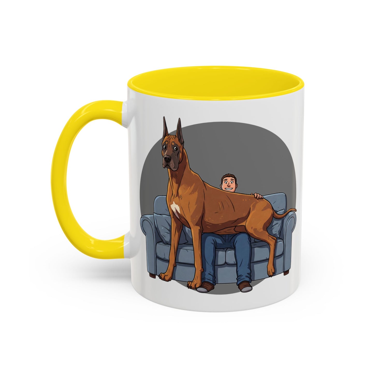 Hilarious Great Dane Lap Dog Coffee Mug - Funny Dog Lover Gift - Schmartypants