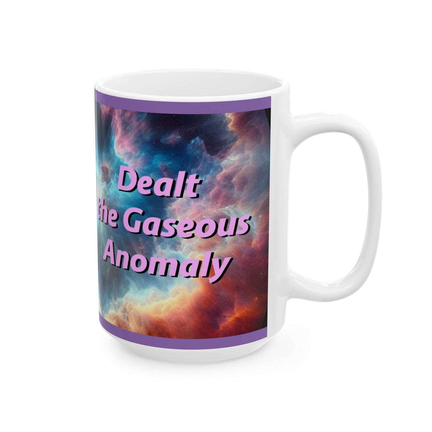 HIlarious Cosmic Ceramic Mug - Galaxy Design for Trekkies and Sci-Fi Fans - Schmartypants