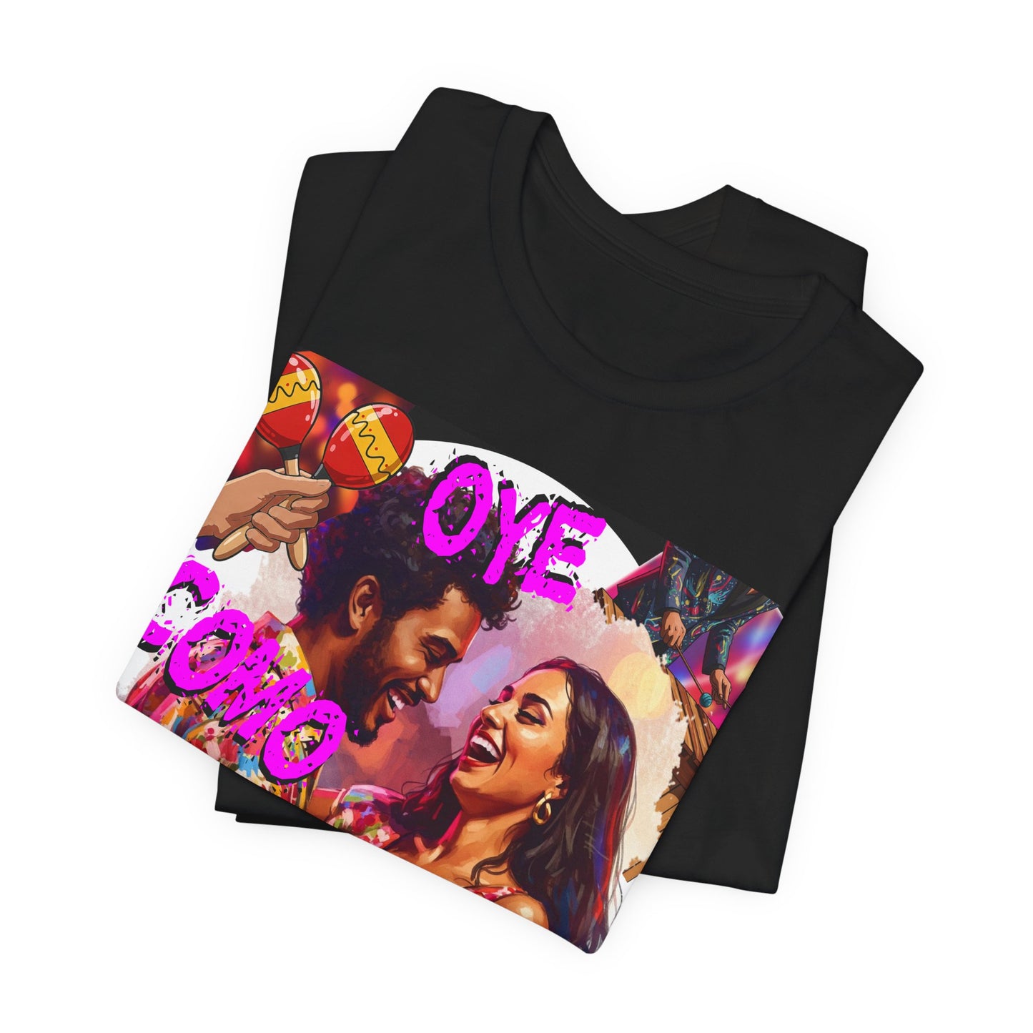 'Oye Como Va' Santana Inspired Tee for fans of Classic Rock and Latin Music