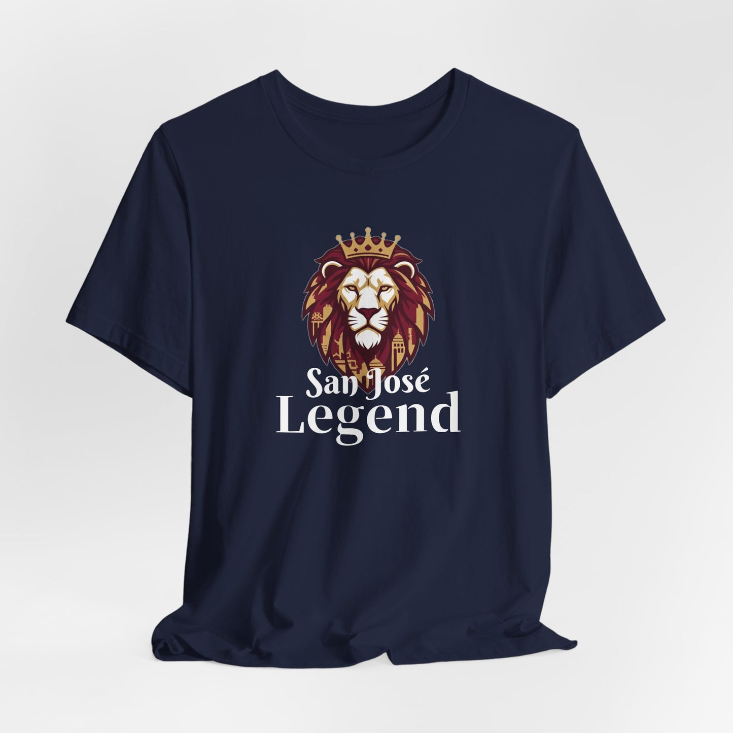 San José Legend Tee - Unisex Jersey Short Sleeve T-Shirt, San José Souvenir Tee, Birthday Apparel, Sports Fan Shirt, Casual Wear
